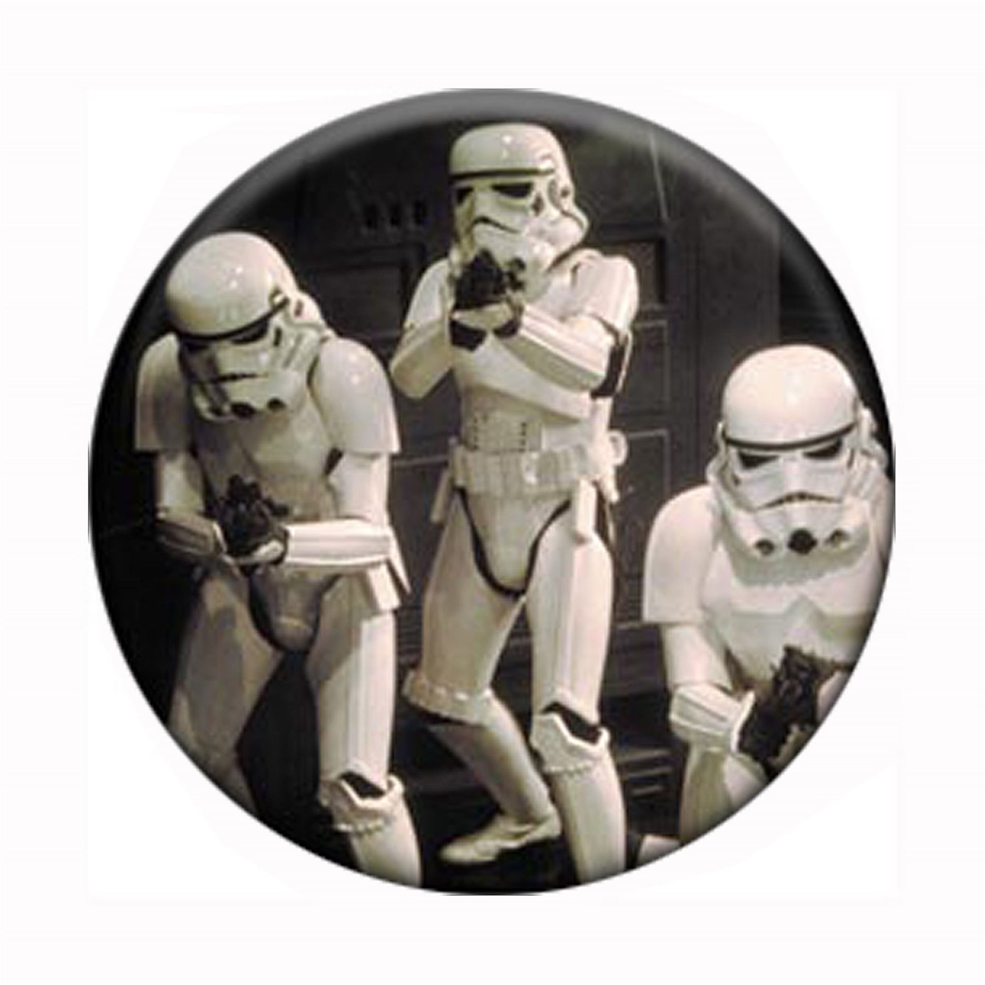 Star Wars Stormtrooper Group Button