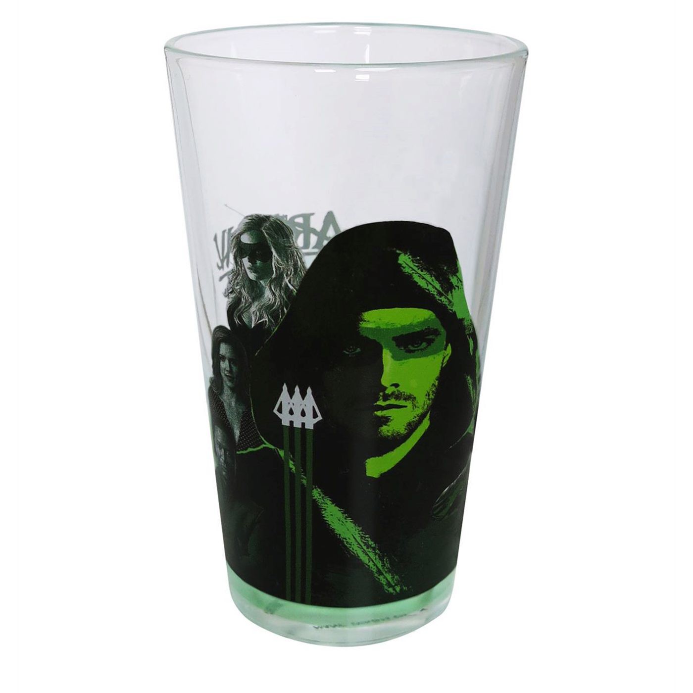 Arrow Close-Up Pint Glass