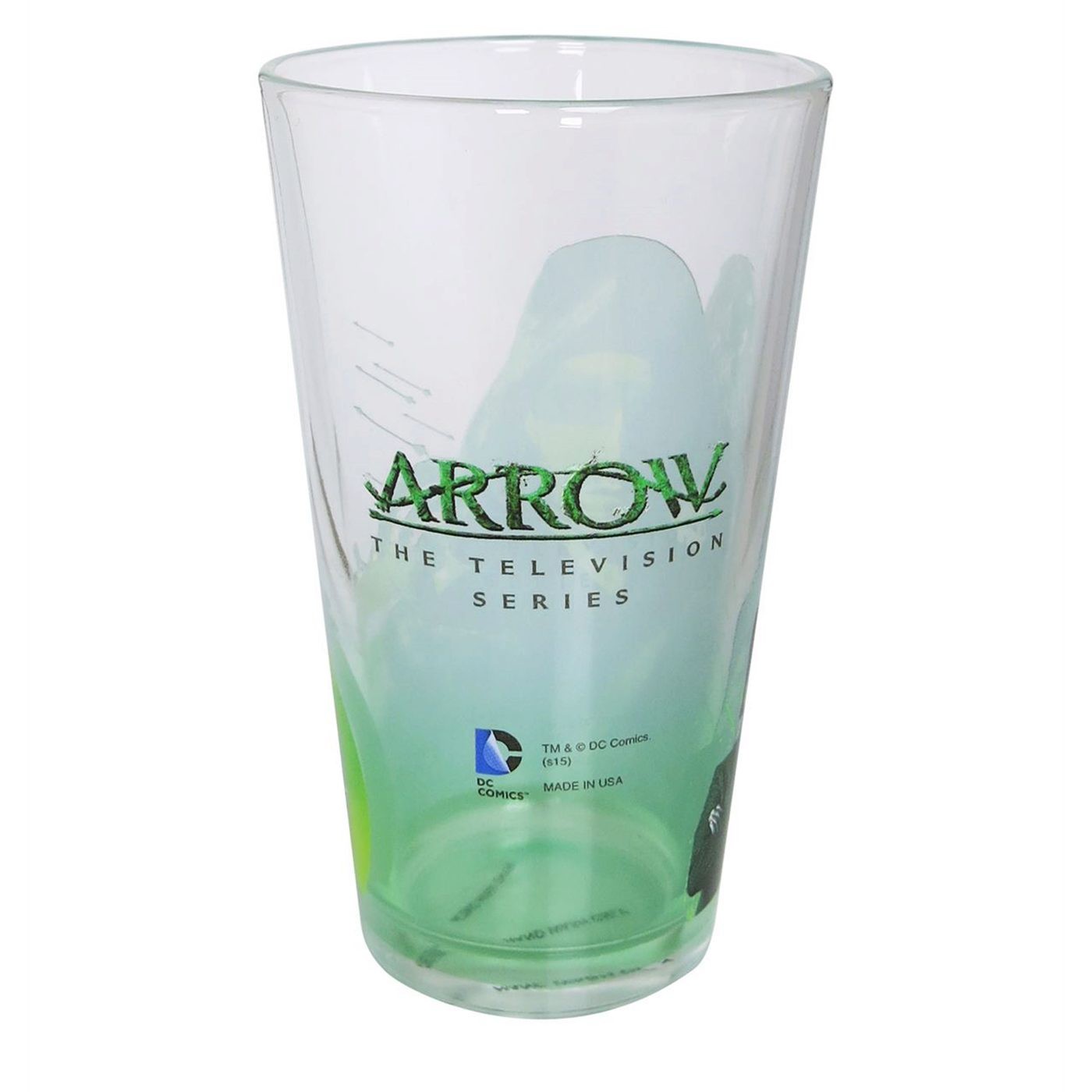 Arrow Close-Up Pint Glass