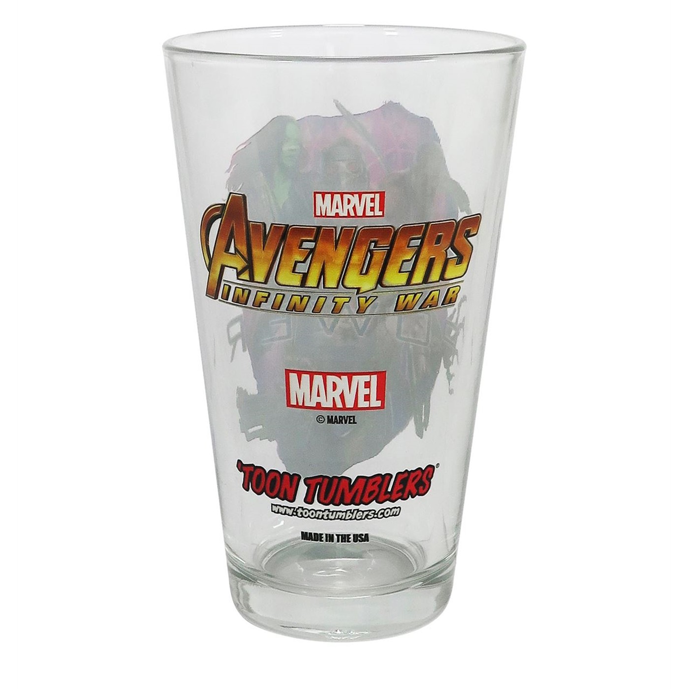 Avengers Infinity War Power Pint Glass