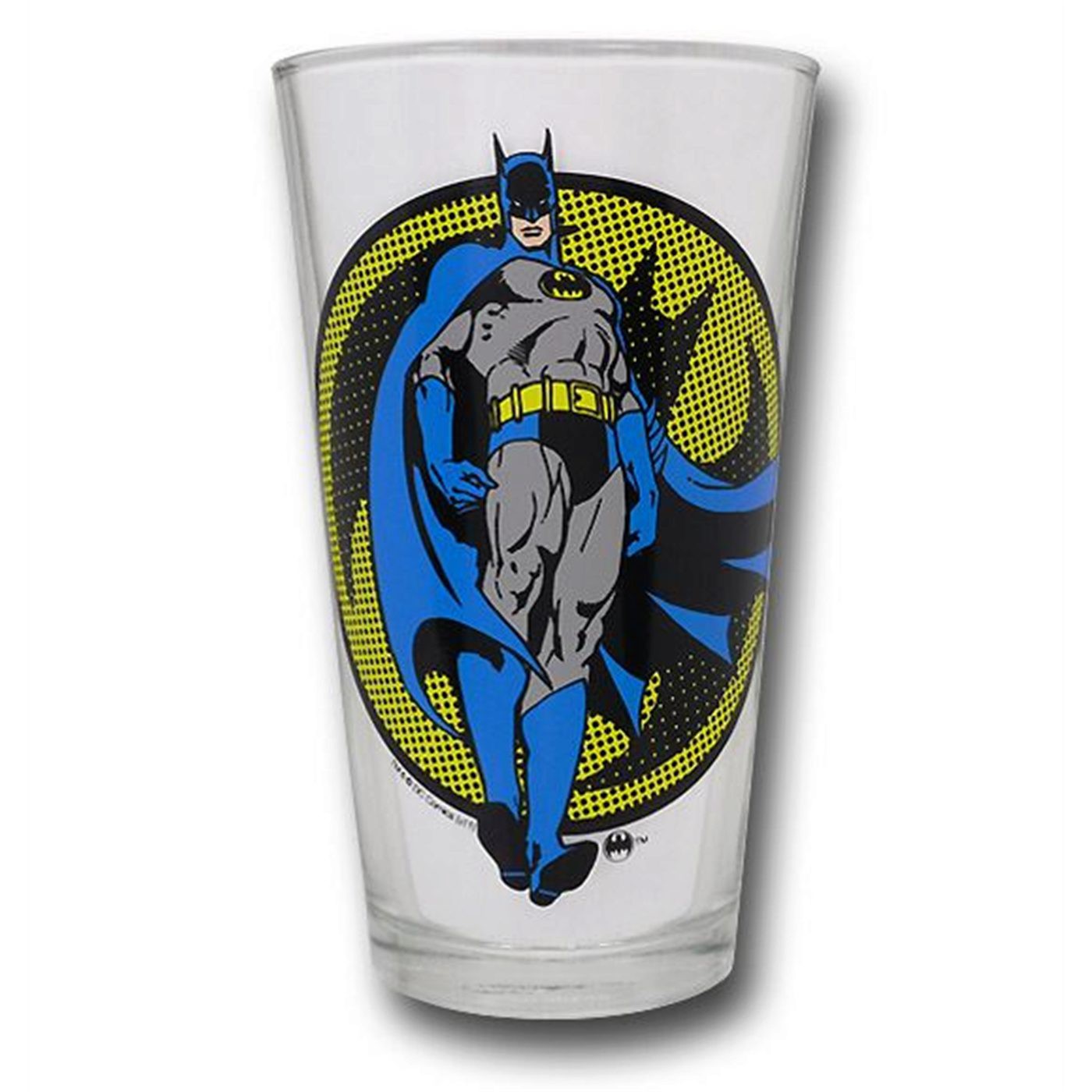 Batman Pose Pint Glass