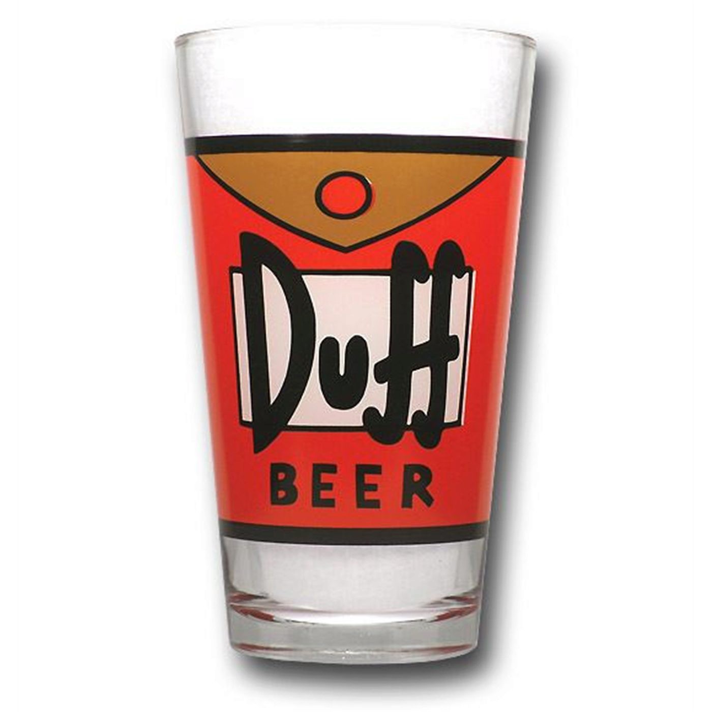 Simpsons Duff Beer Pint Glass