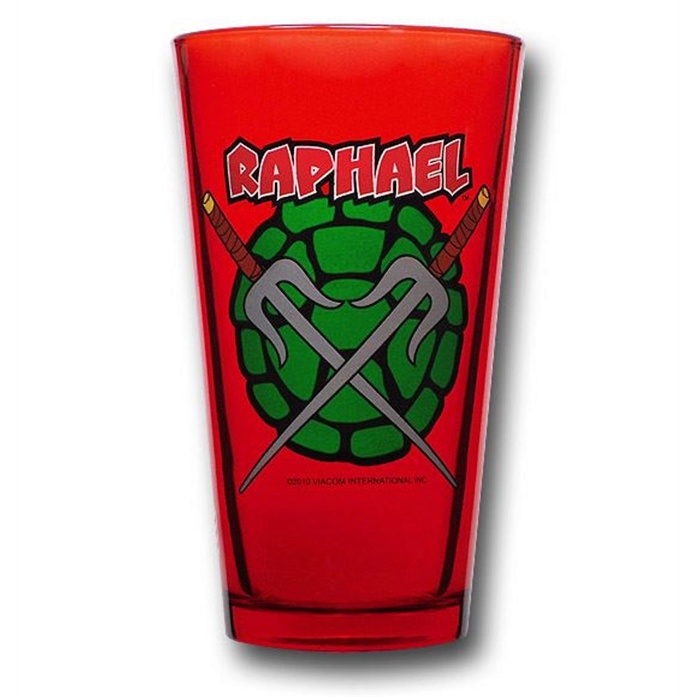 TMNT Colored Pint Glass Set of 4