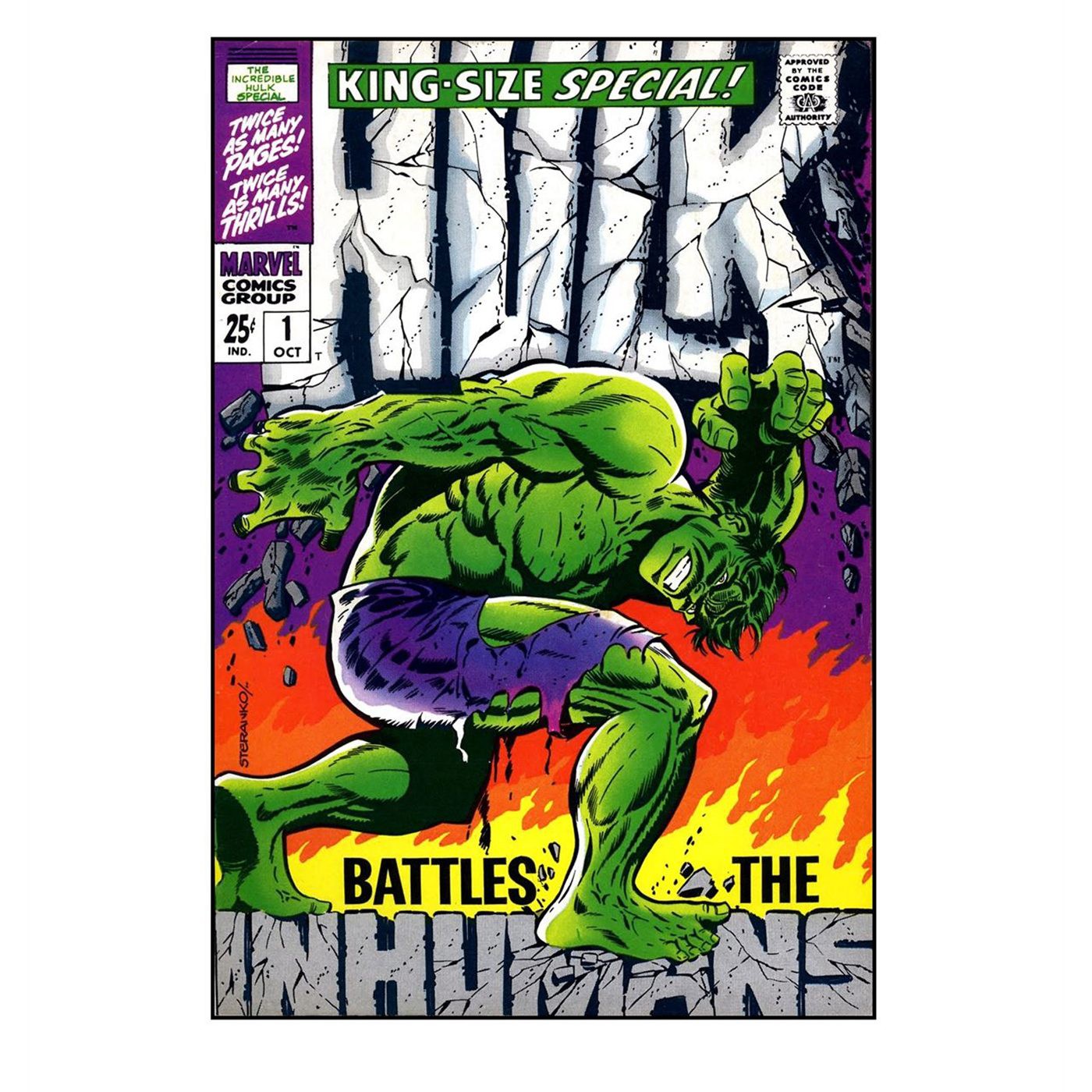 Hulk Heavy Lifting Pint Glass