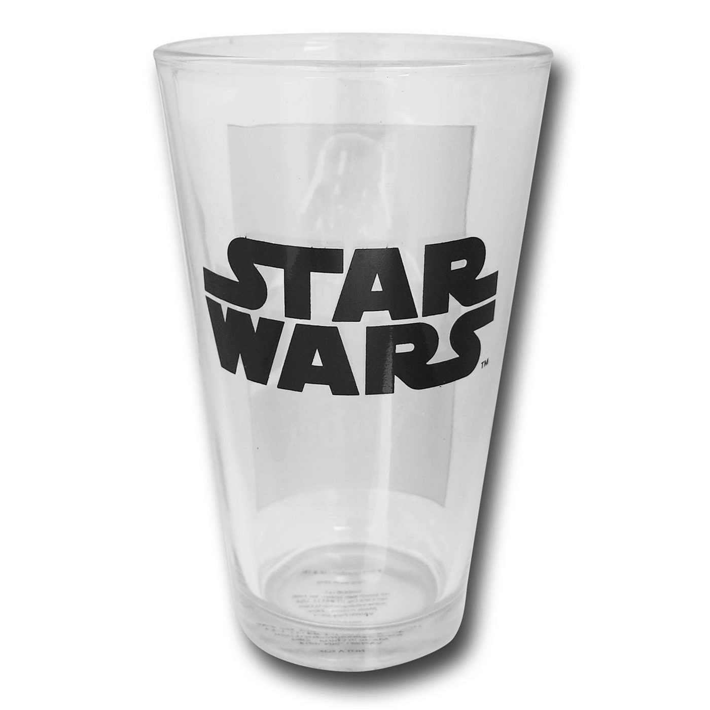 Star Wars Heroes & Villains 16oz Pint Glass Set of 4