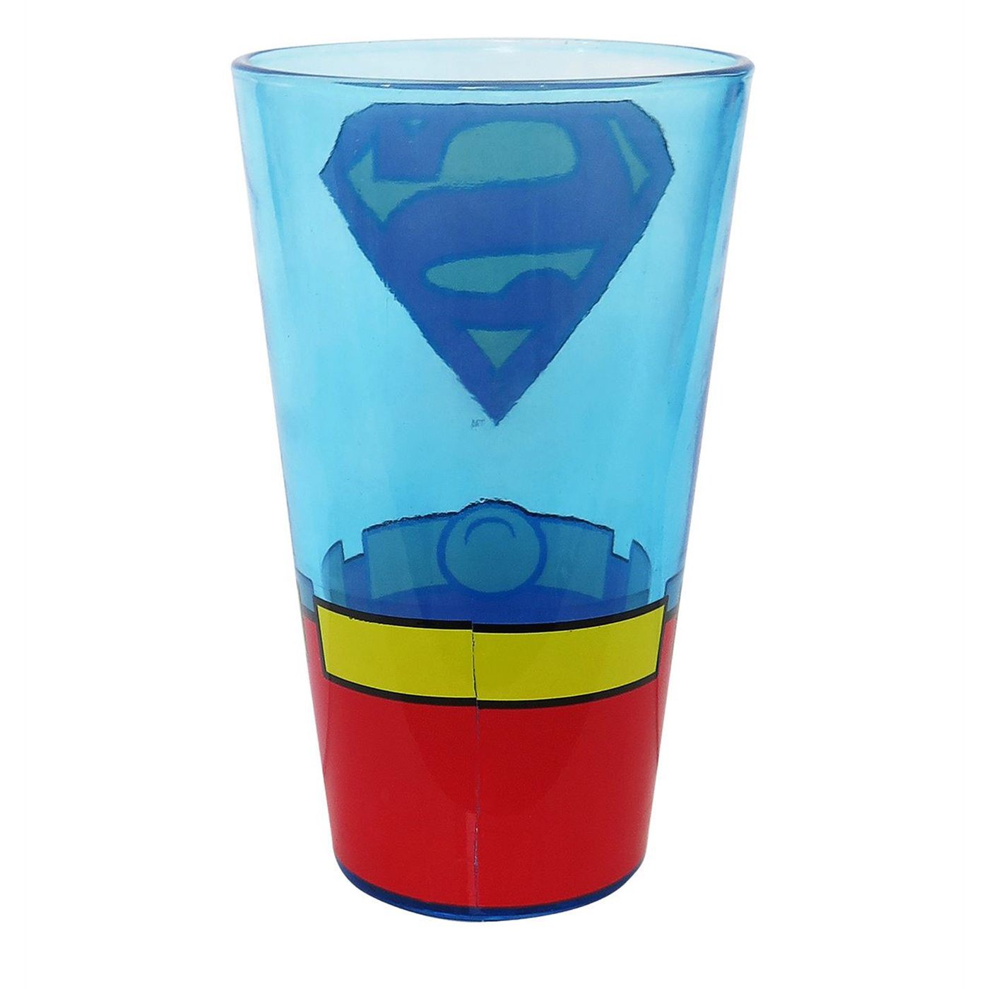 Superman Classic Costume Pint Glass