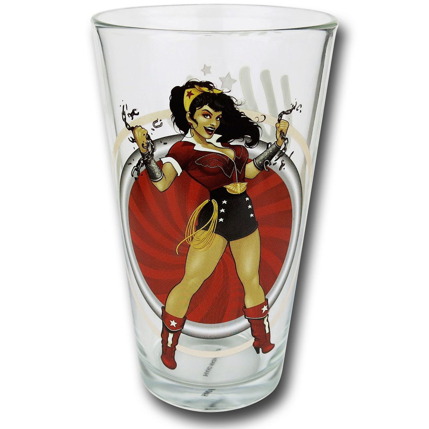 Wonder Woman Bombshells Pint Glass