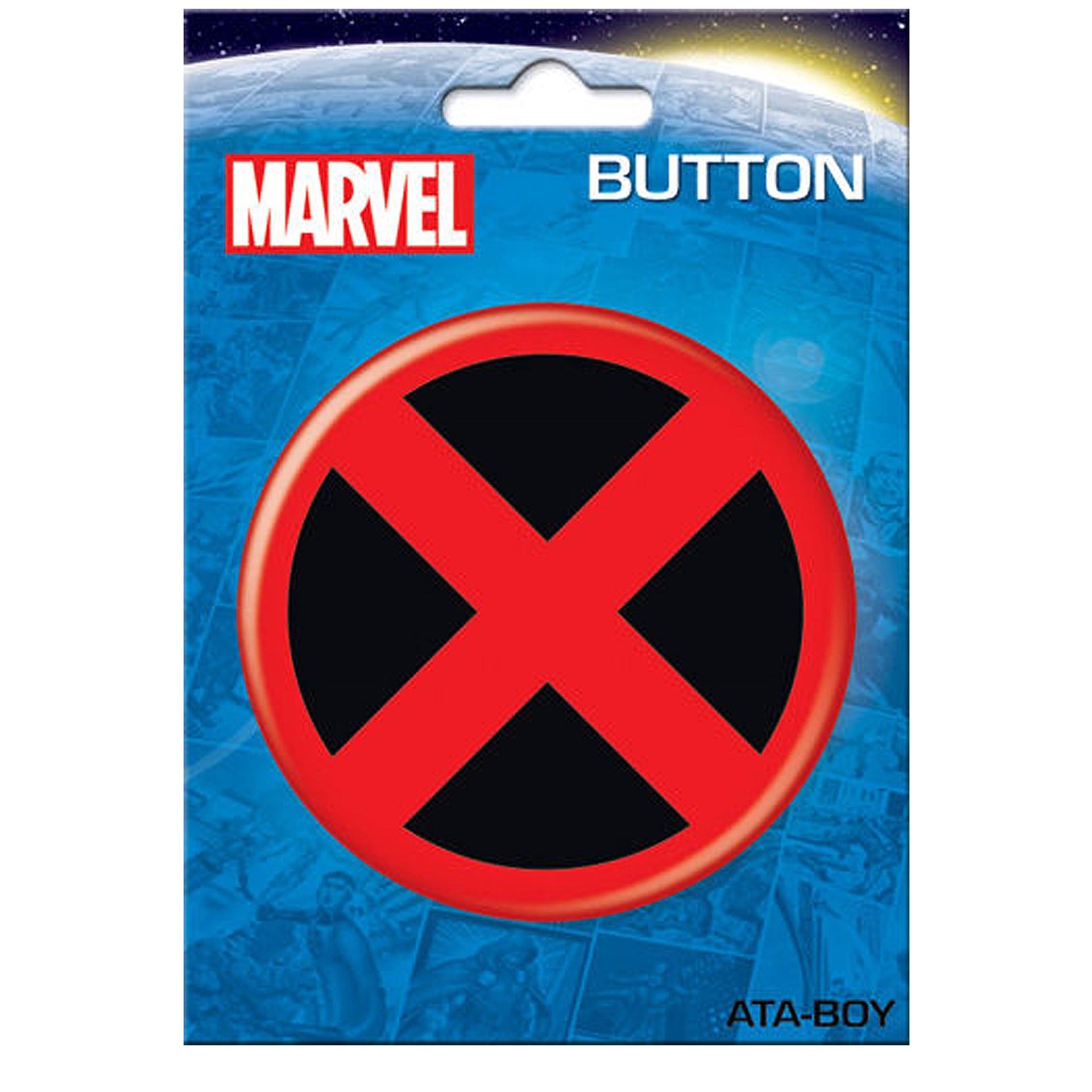 X-Men Red Symbol 3" Button