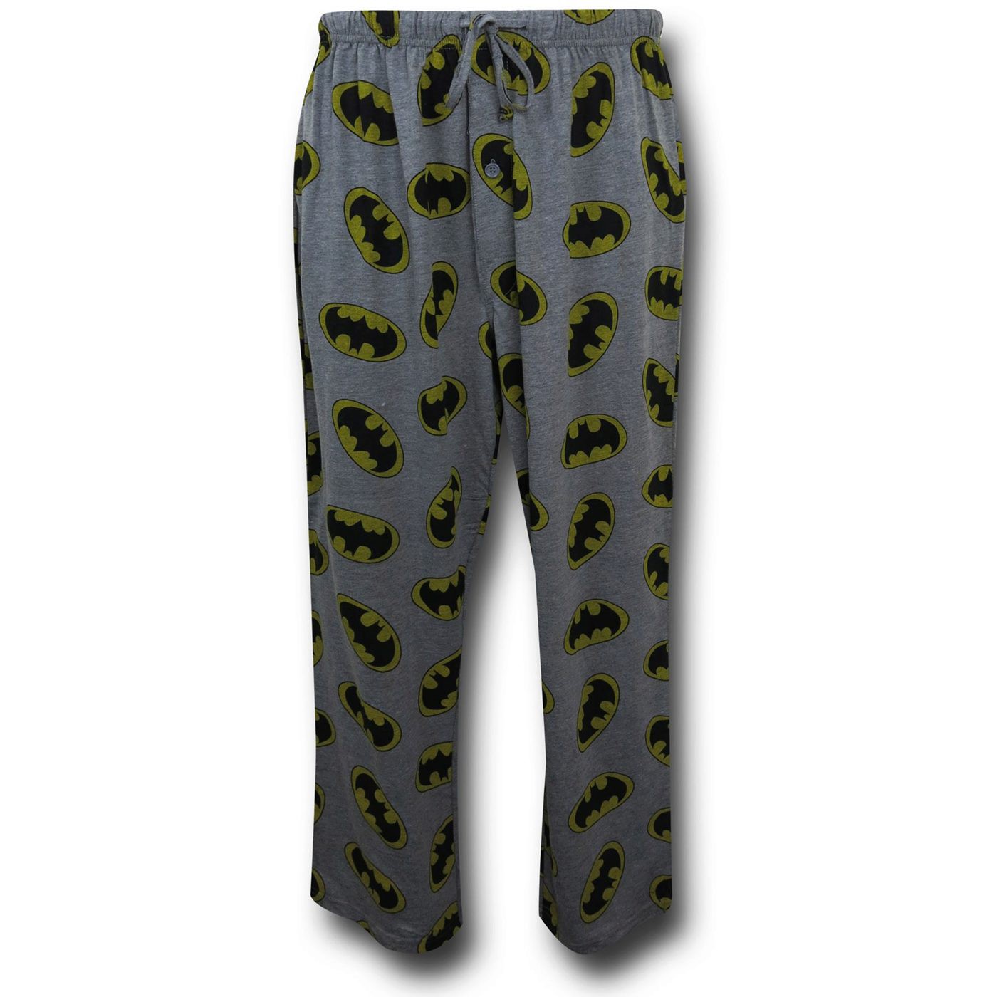 Batman Symbols Grey Jersey Sleep Pants