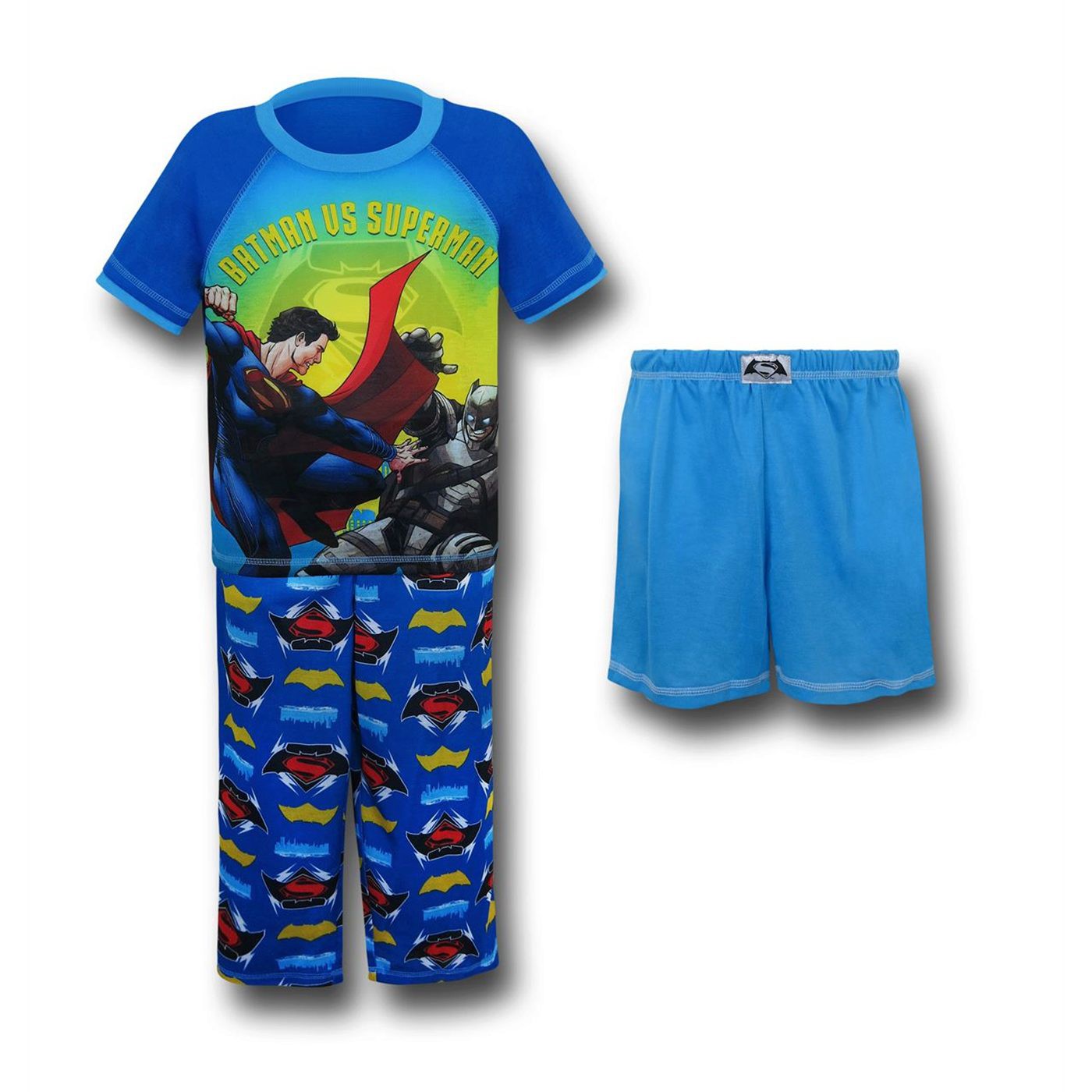 Batman Vs Superman Kids 3-Piece Pajama Set