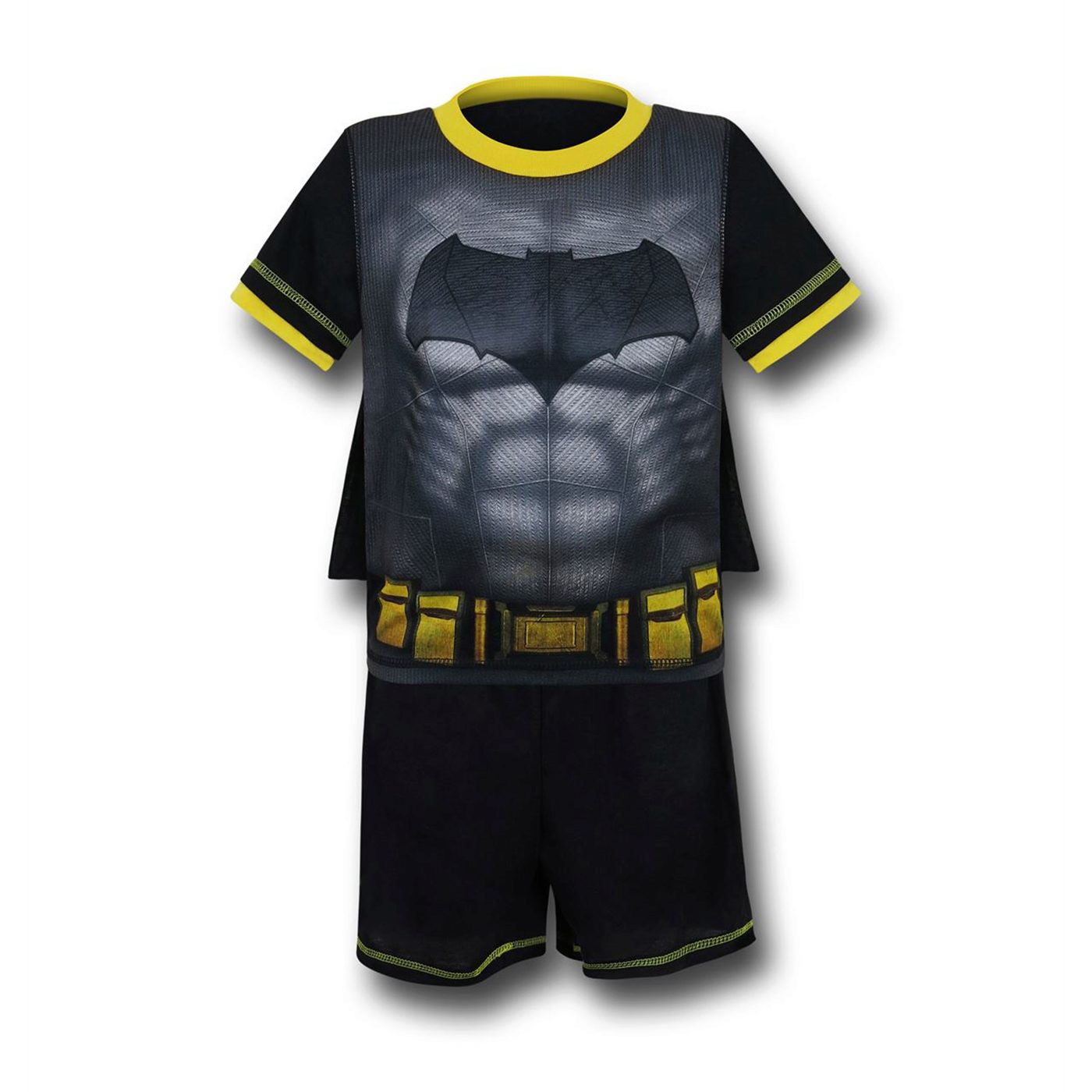 Batman Kids Caped Pajama Set with Shorts