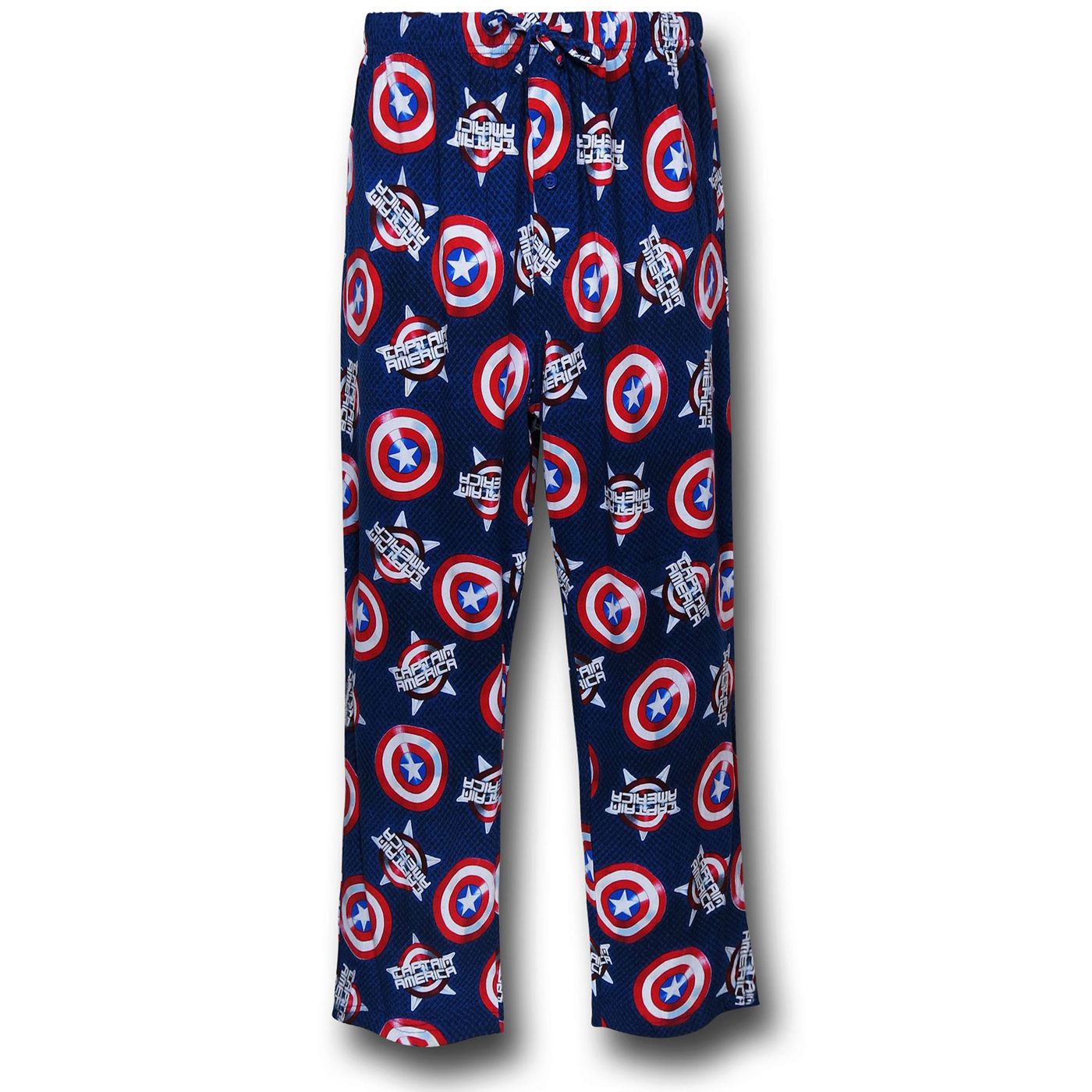 Captain America Shields & Logo Stars Sleep Pants