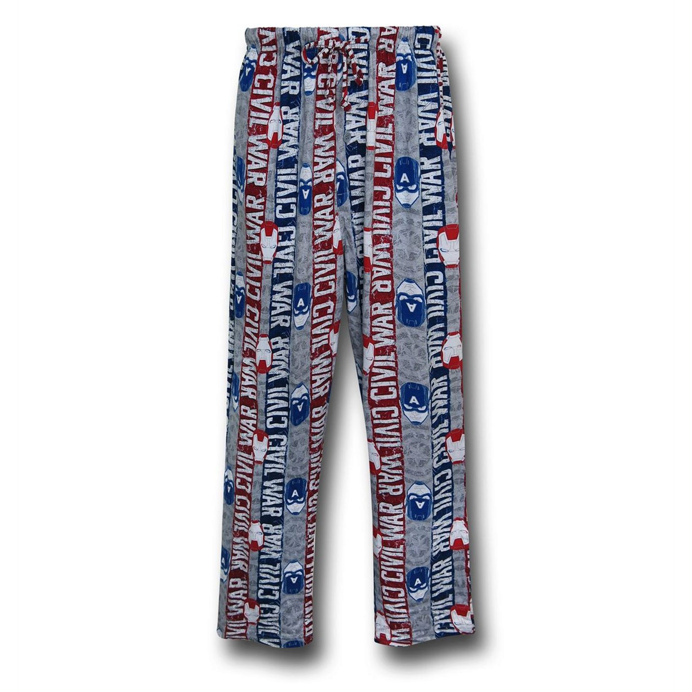Captain America Civil War Logo Pajama Pants