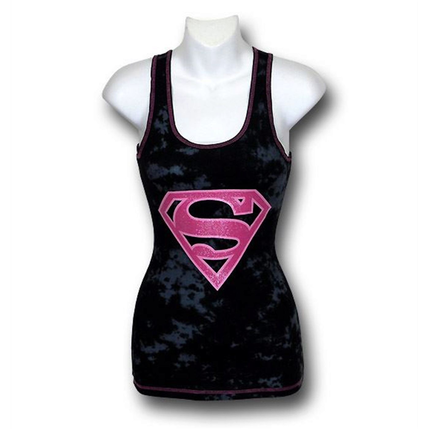 Supergirl Juniors Tie Dye Tank Top & Shorts Set