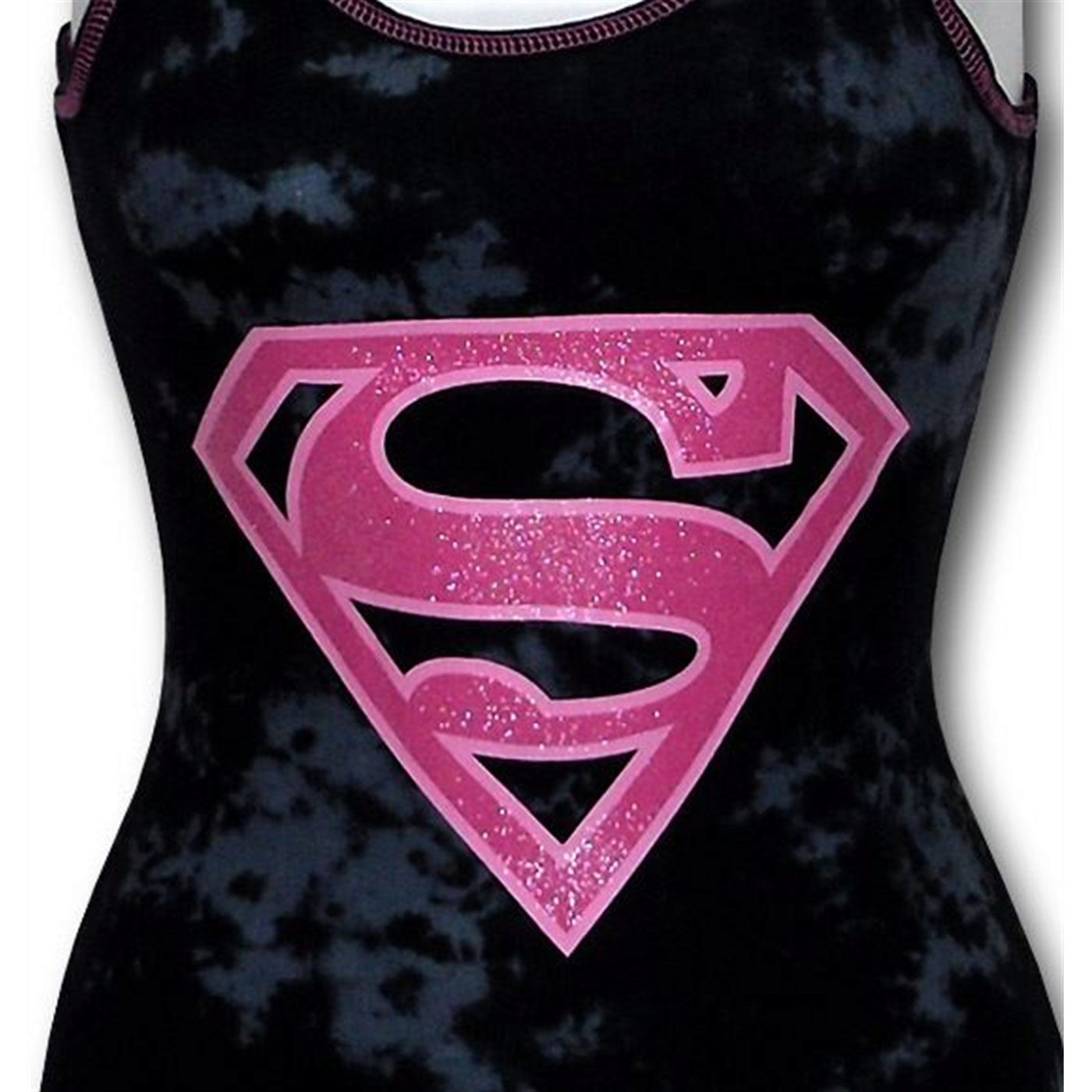 Supergirl Juniors Tie Dye Tank Top & Shorts Set