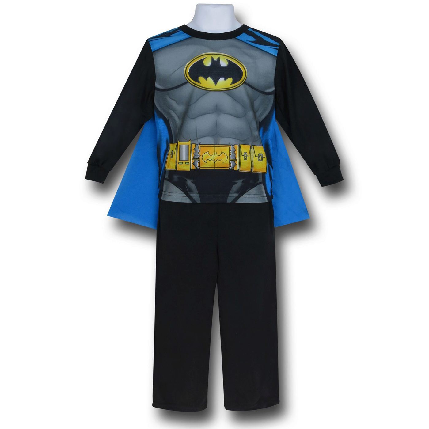 Batman Caped Costume 2-Piece Kids Pajama Set