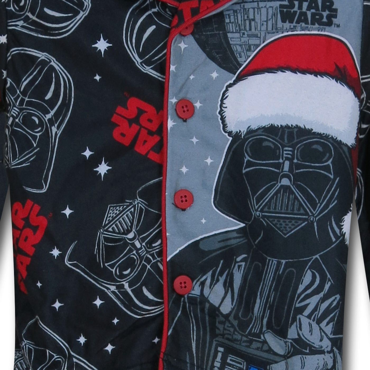 Star Wars Vader Santa Jersey Coat Kids Pajama Set