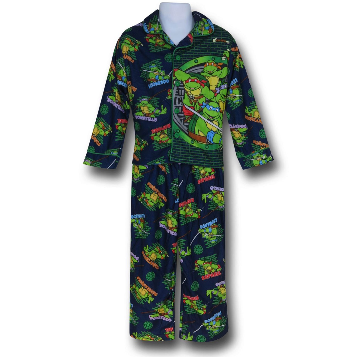 TMNT Jersey Coat Kids Pajama Set