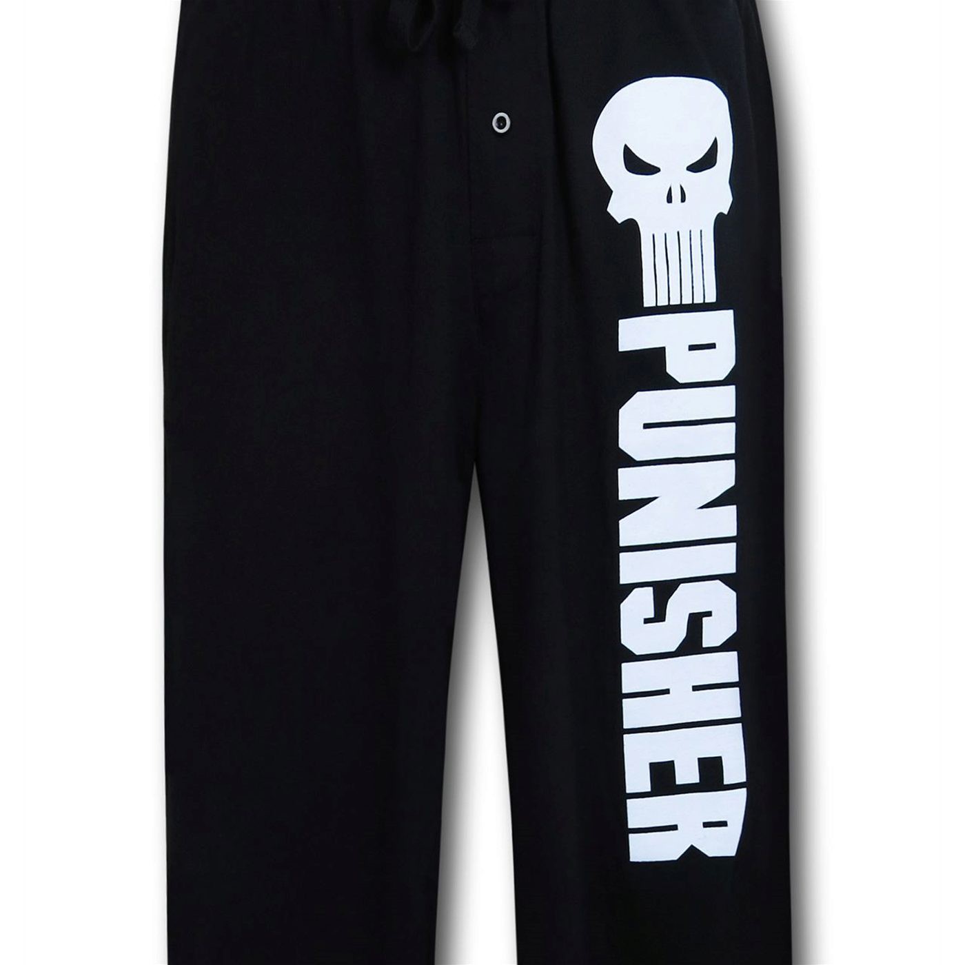 Punisher Symbol and Text Men's Pajama Pants