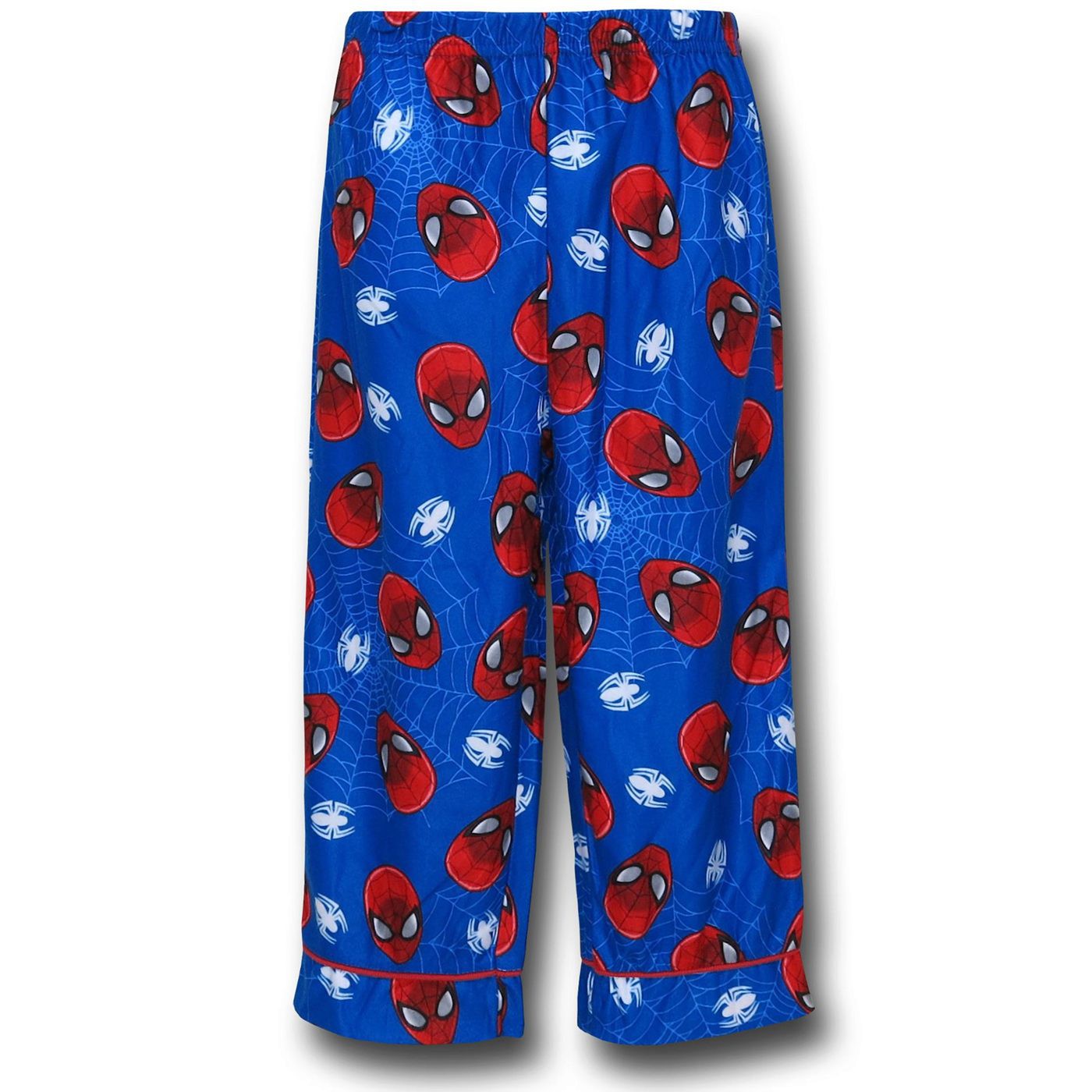 Spiderman Blue Button-Up Kids Pajamas