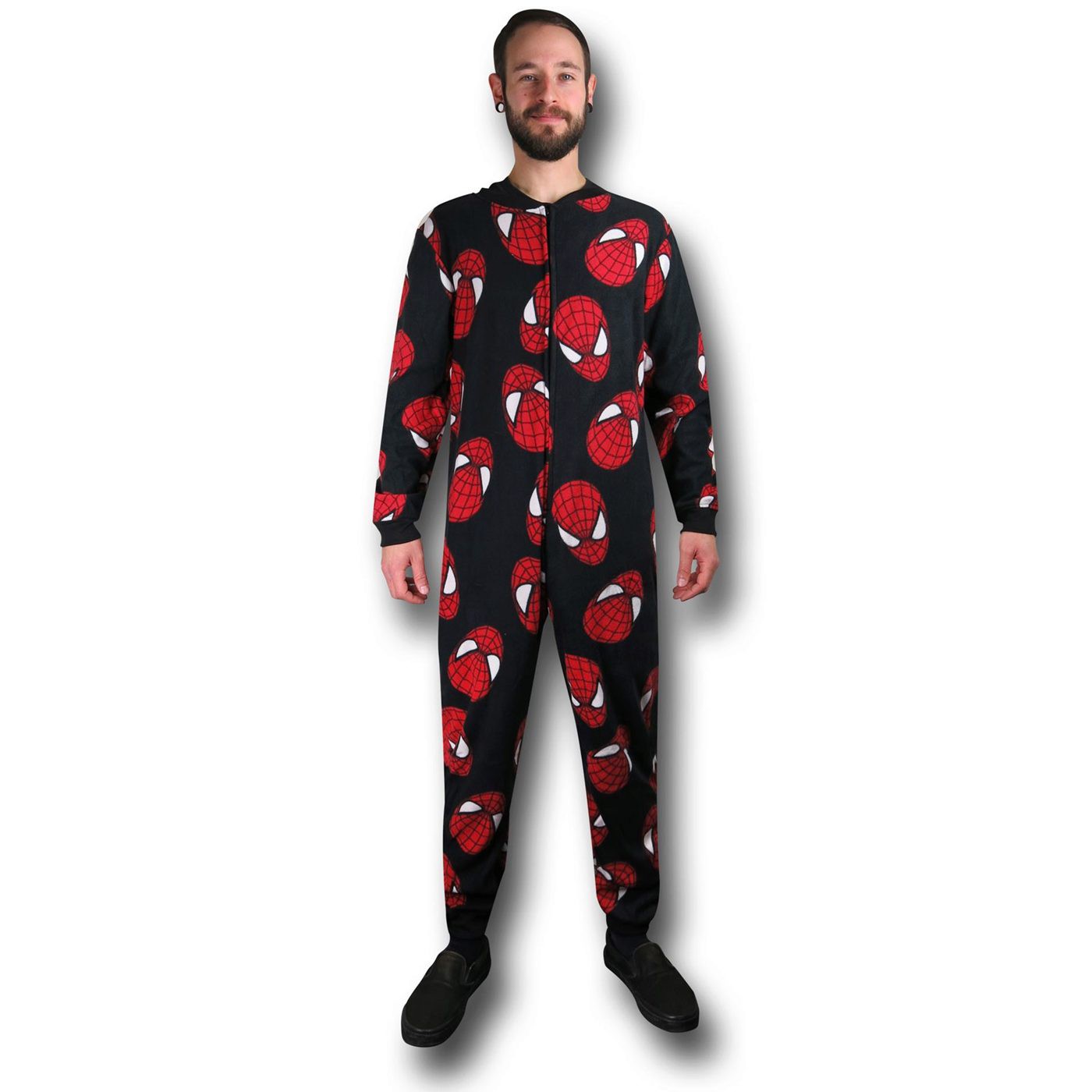Spiderman All-Over Heads Union Suit