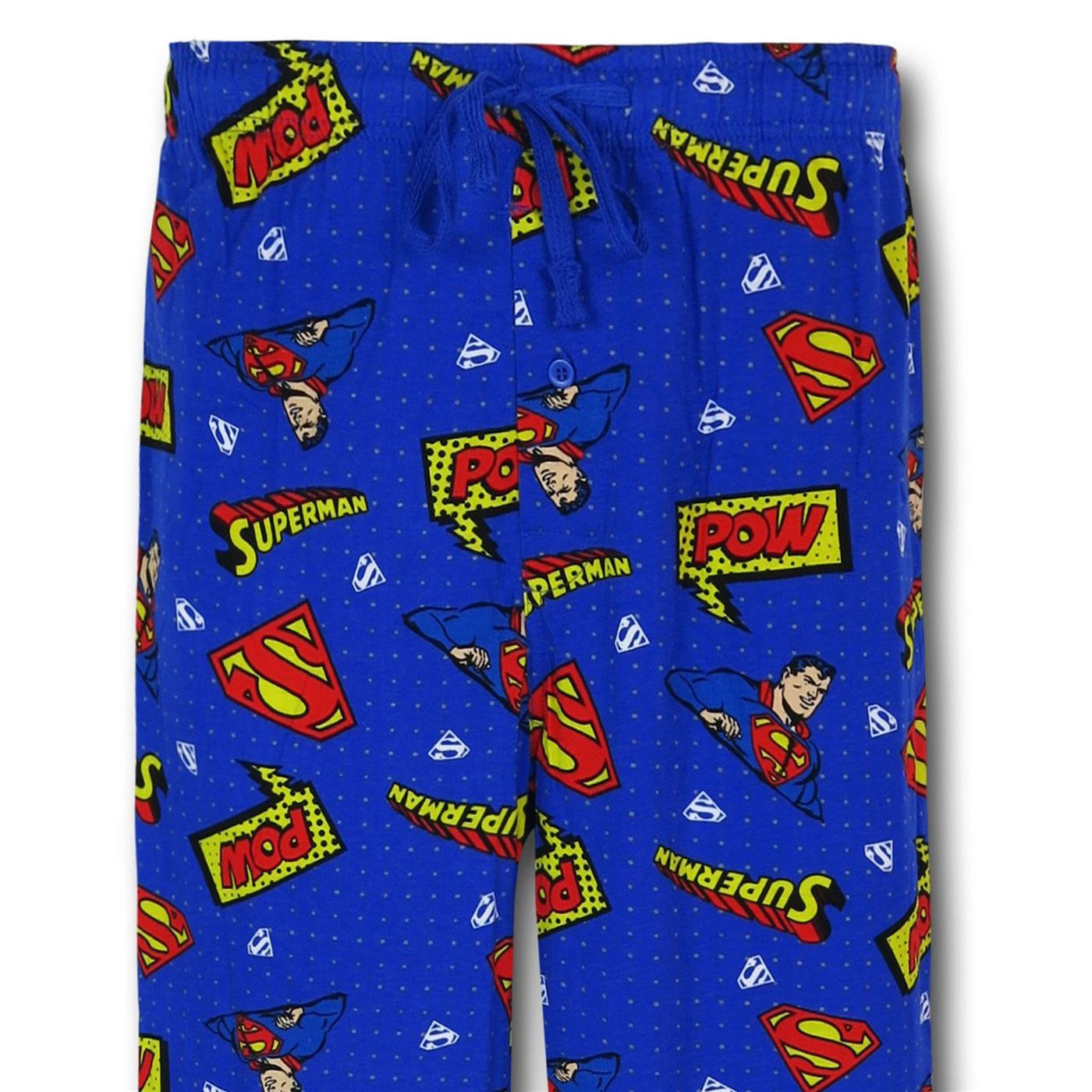 Superman Symbols All Over Print Men's Pajama Pants