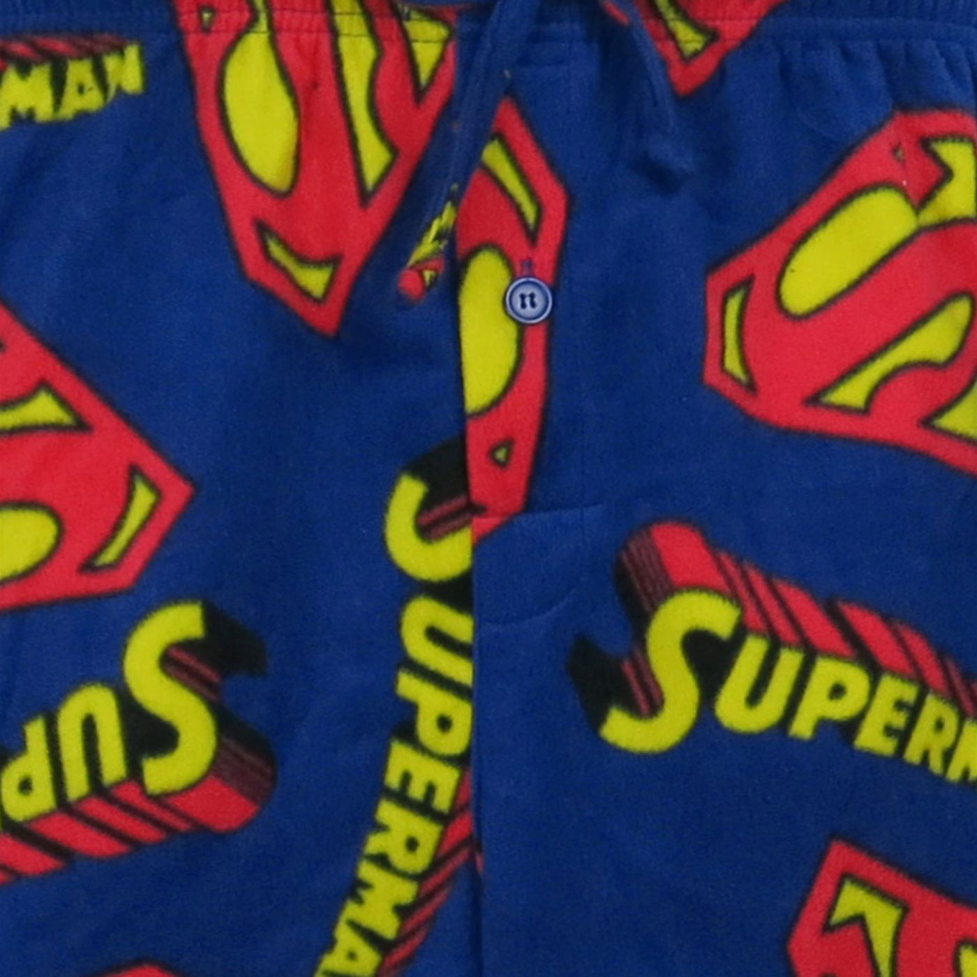Superman Text & Logos Sleep Pants