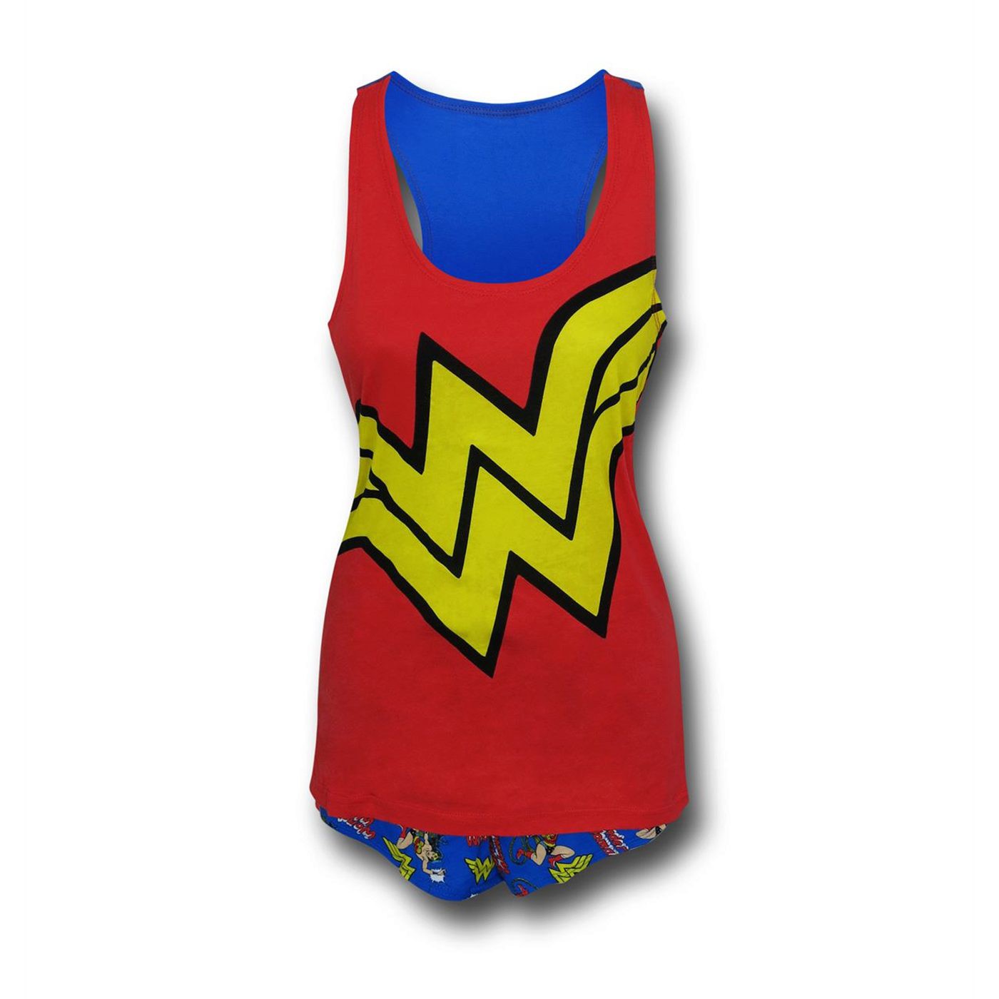 Wonder Woman Symbol Women's Sleep Tank & Shorts Set