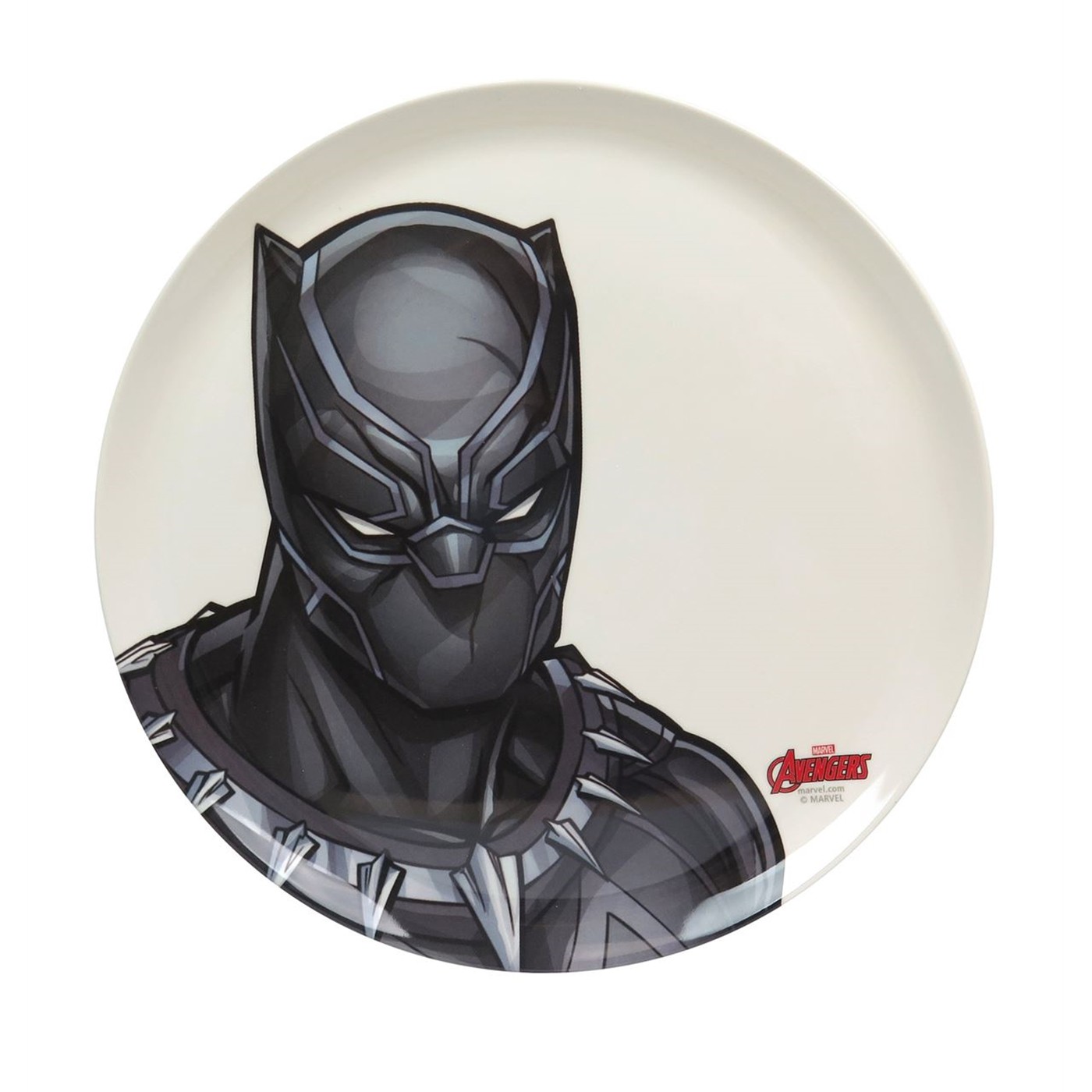 Black Panther T'Challa 10-Inch Plastic Dinner Plate