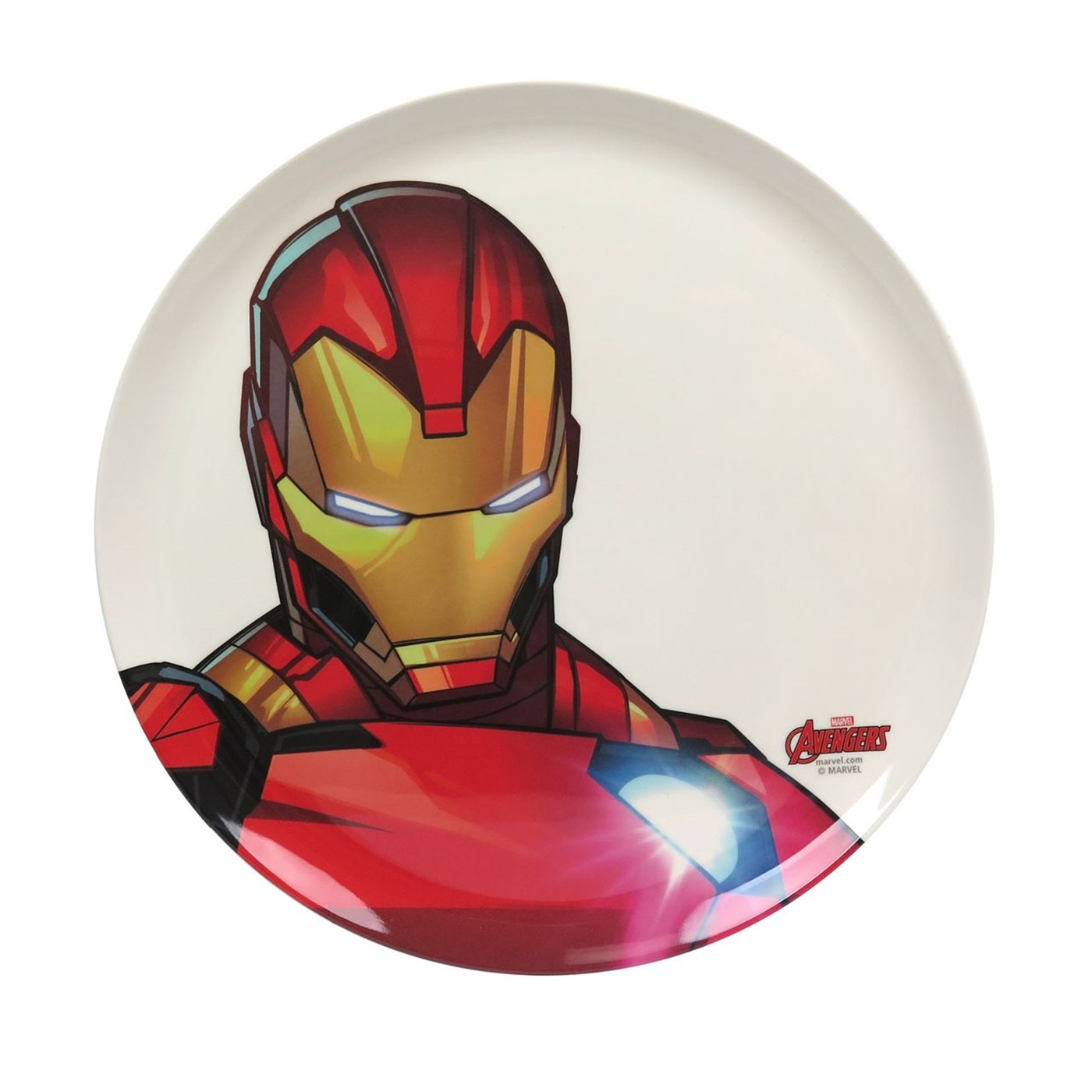 Iron Man Repulsor 10-Inch Plastic Dinner Plate