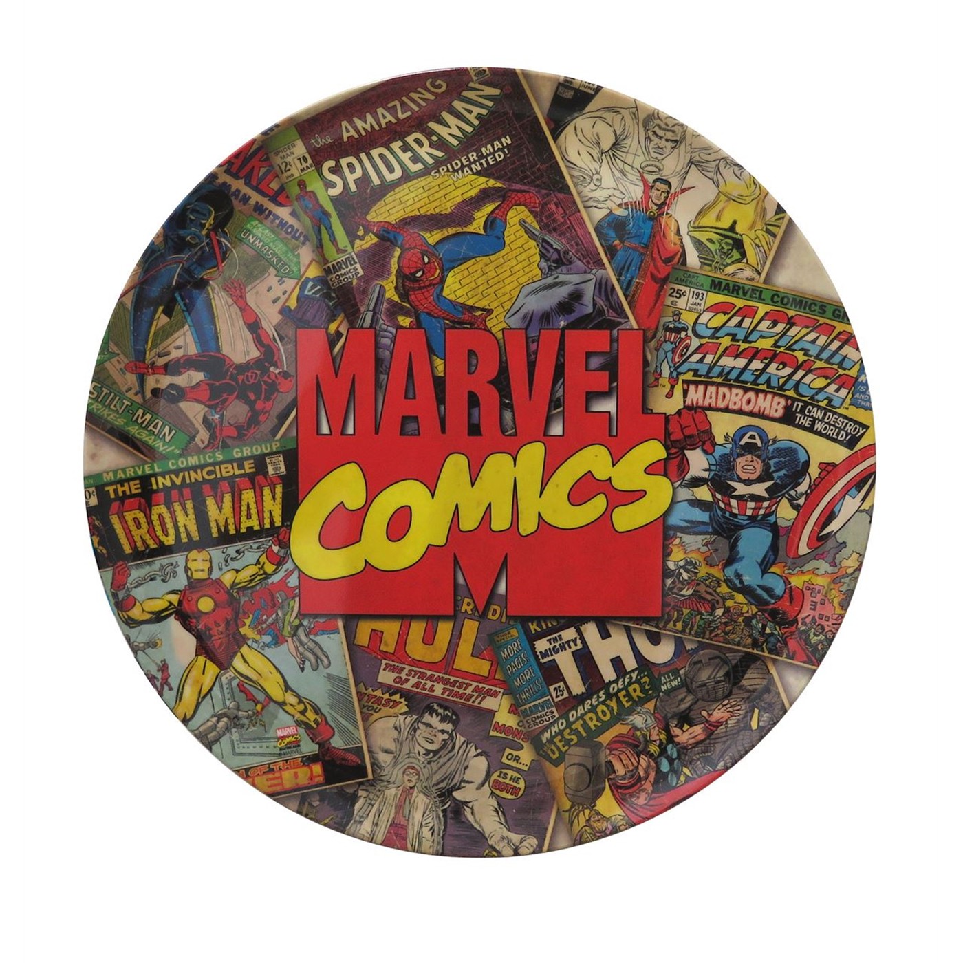 Marvel Comics Plastic 10-Inch Dinner Plate