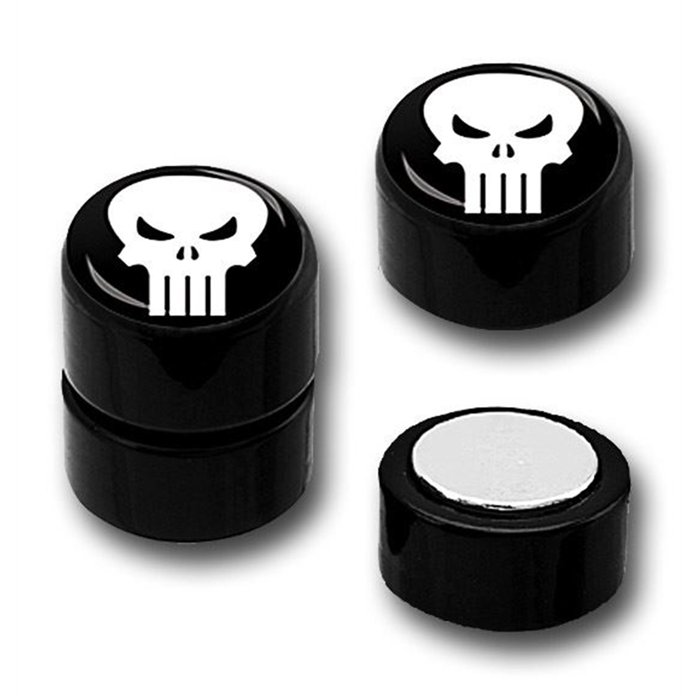 Punisher Skull Magnetic Fake Plugs