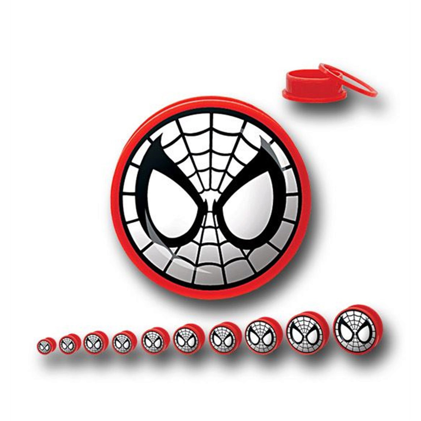 Spider-Man Acrylic Screw Fit Plugs