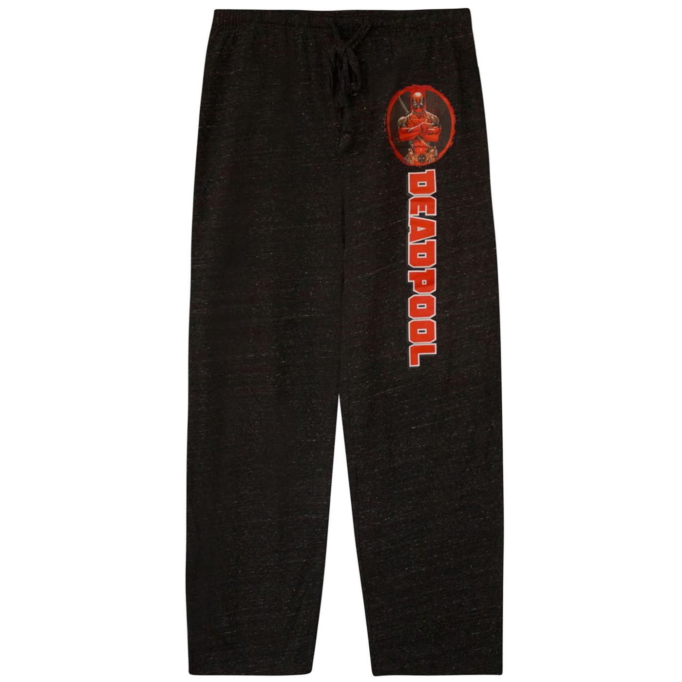 Deadpool Black Heather Sleep Pants