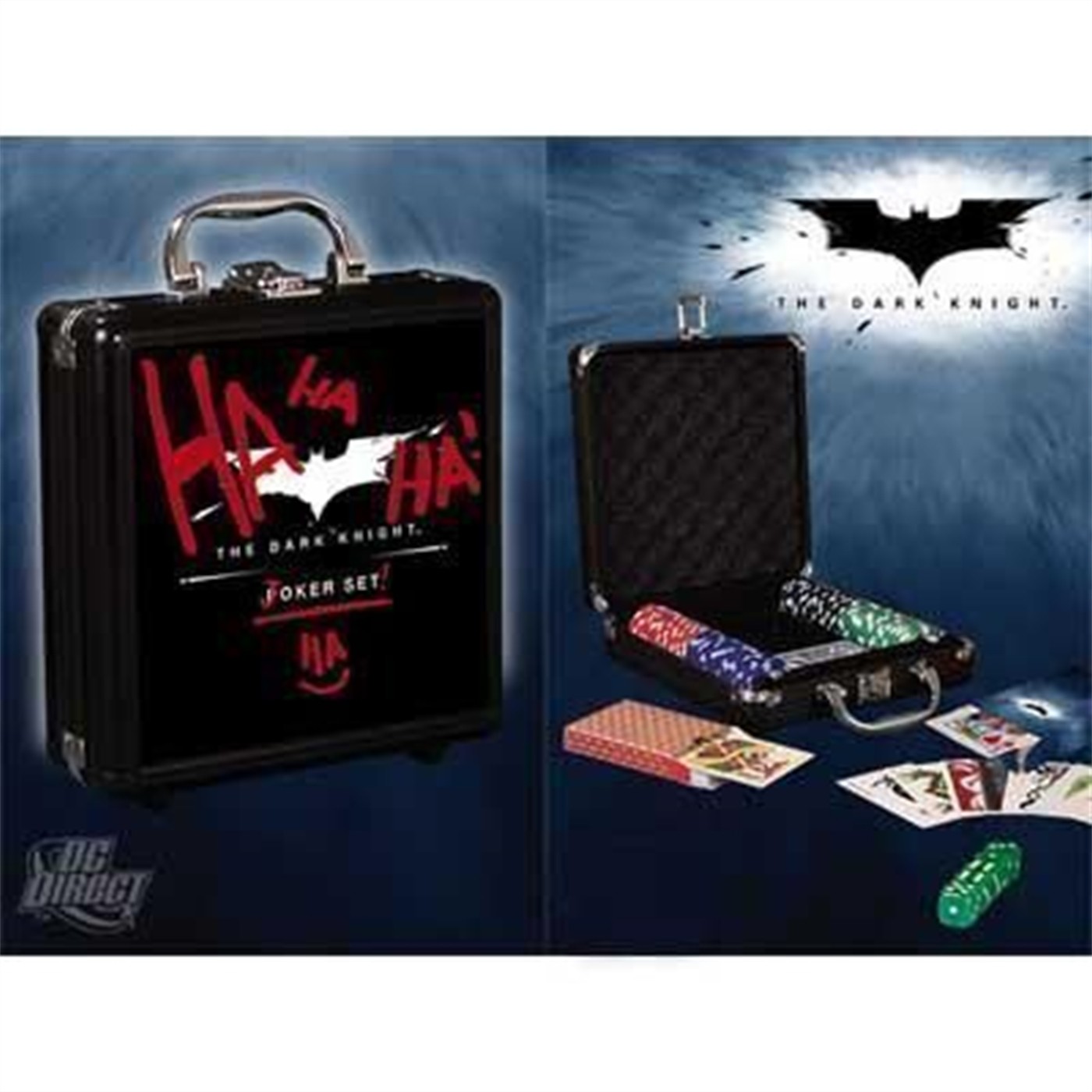 The Dark Knight Movie The Joker Poker Set