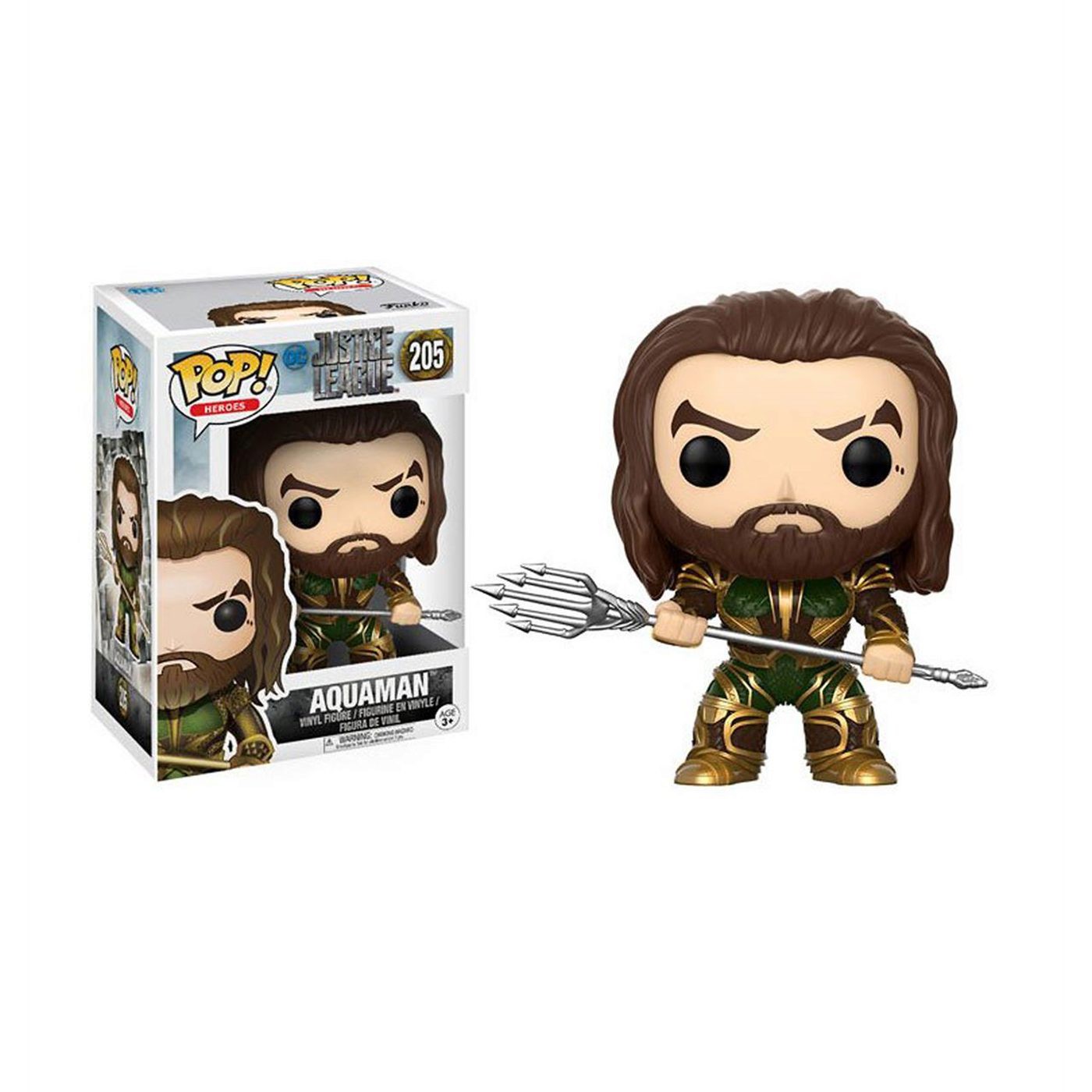 Aquaman Justice League Movie Funko Pop Vinyl Figure