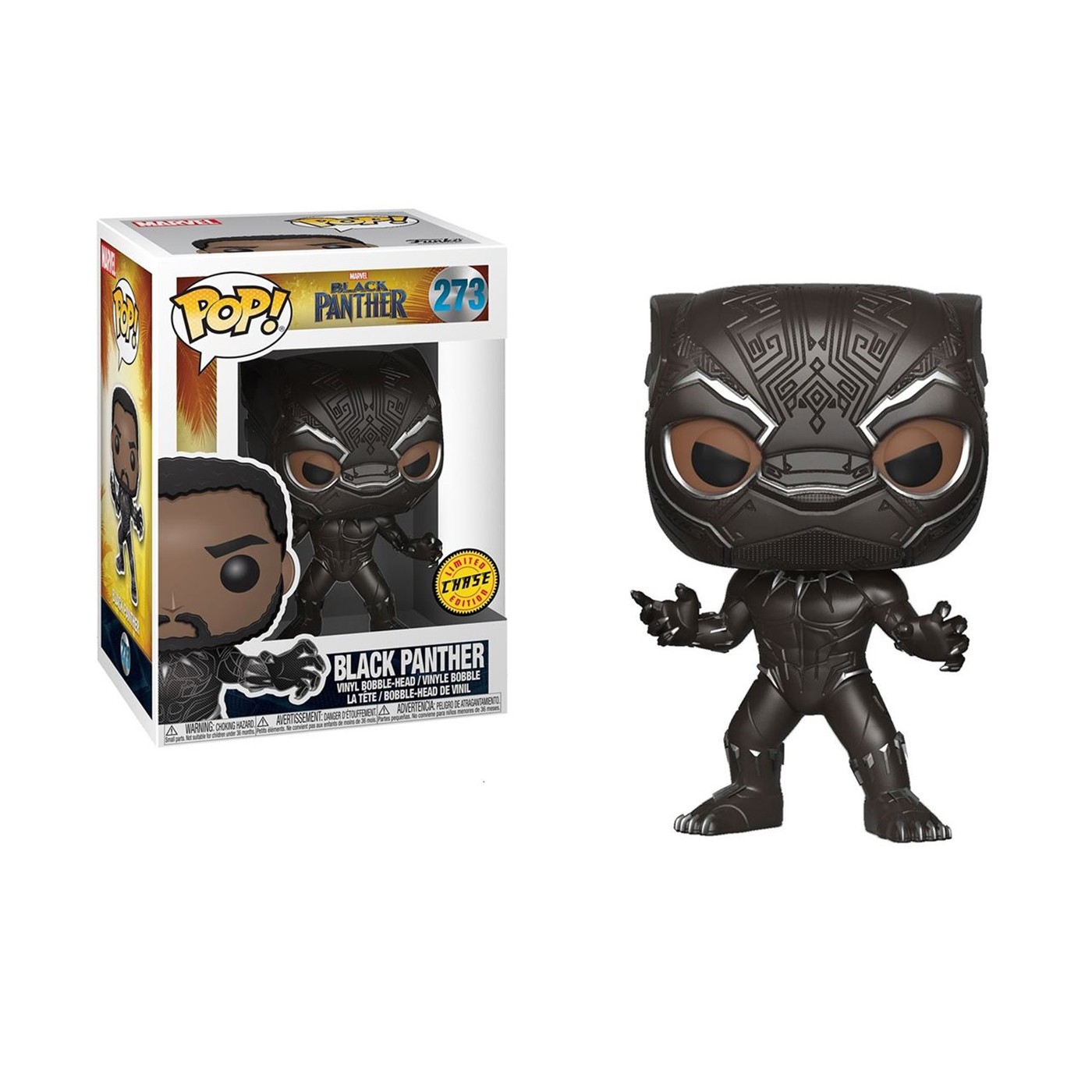 Black Panther Movie Funko Chase Pop Bobble Head