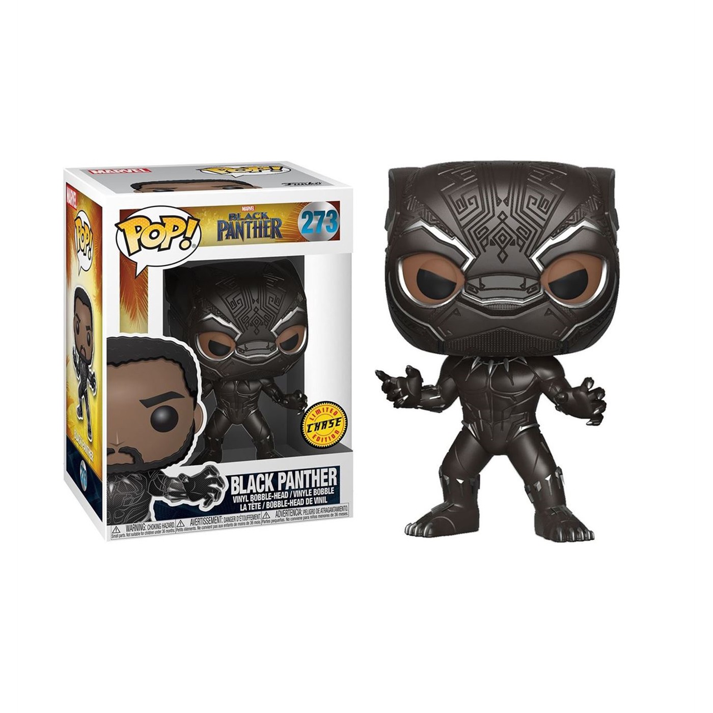Black Panther Movie Funko Chase Pop Bobble Head