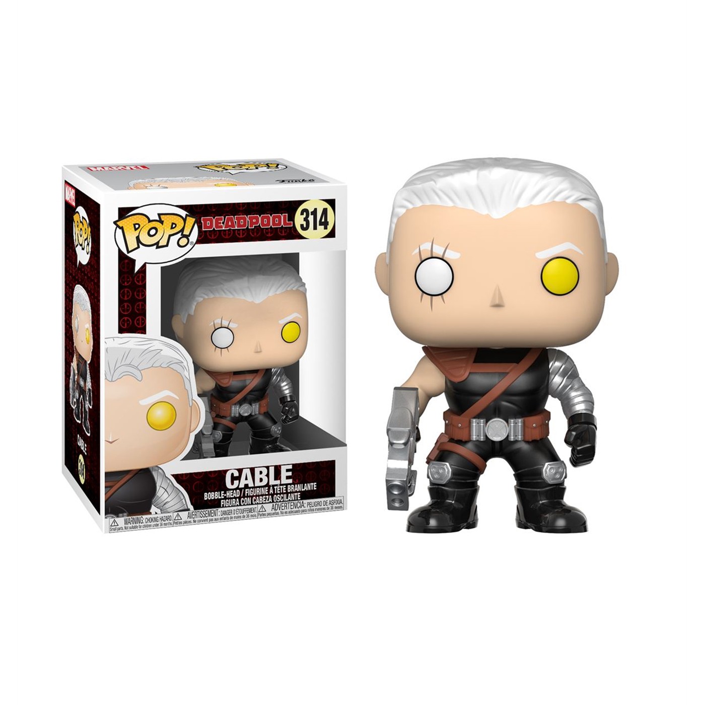 Deadpool Cable Funko Pop Bobble Head