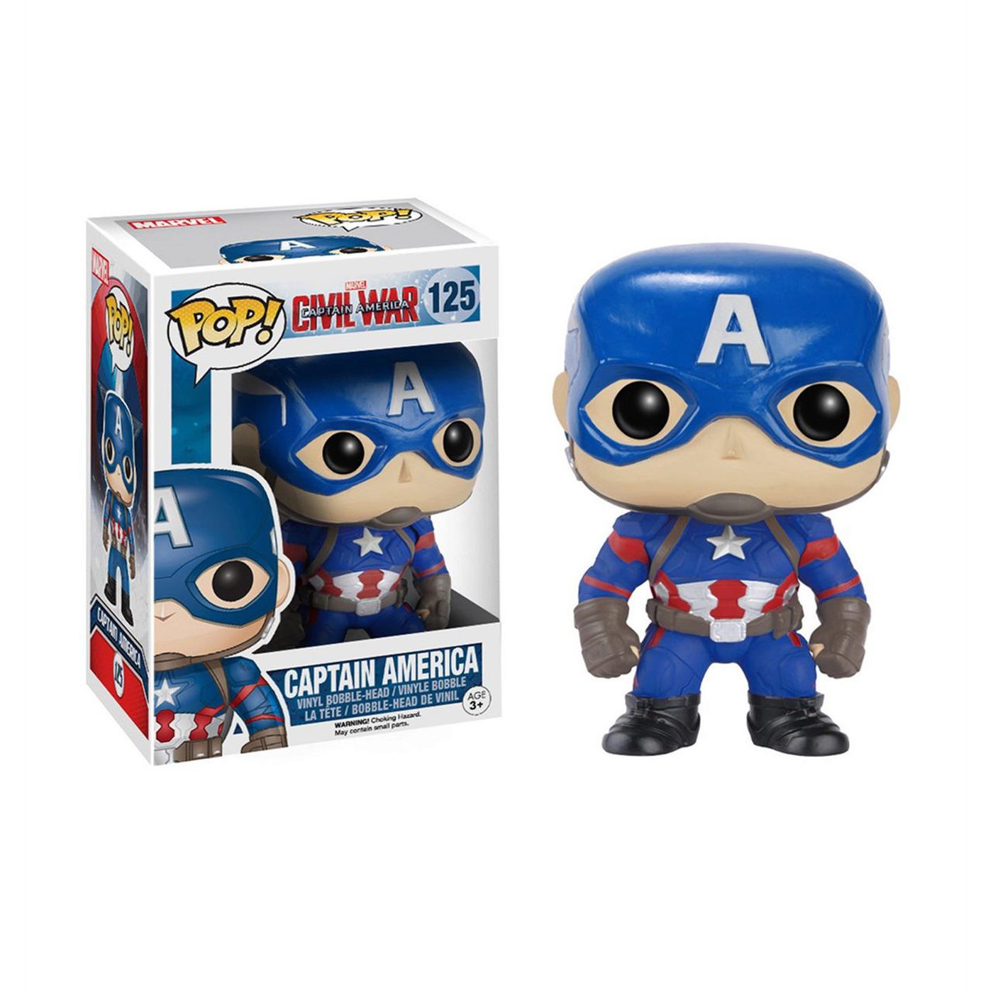 Captain America Civil War Captain America Pop Bobblehead