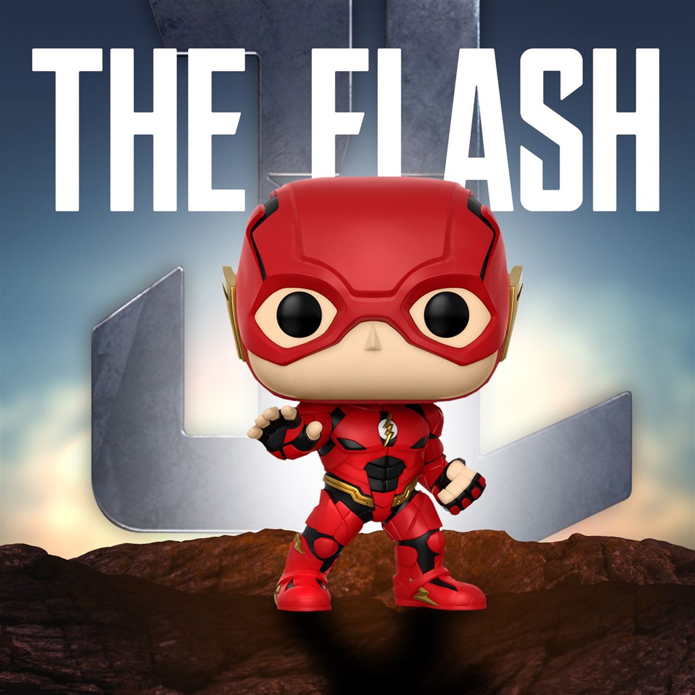 Flash Justice League Movie Funko Pop Vinyl Figure