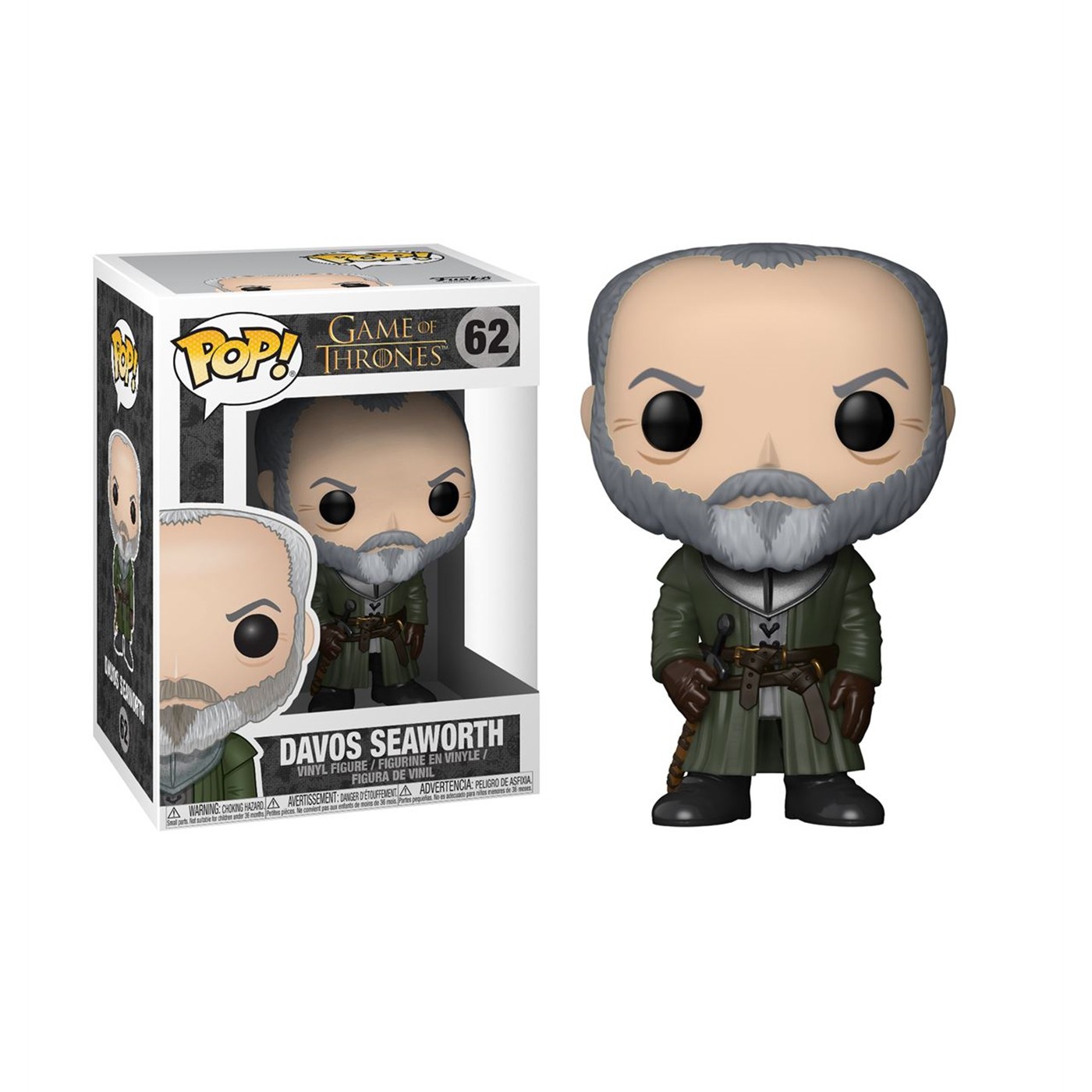 Game of Thrones Davos Seaworth Funko Pop Vinyl Figure