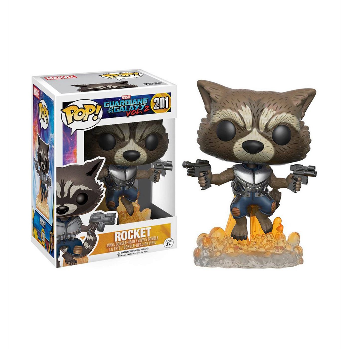 GOTG Vol. 2 Rocket Raccoon Funko Pop Bobble Head