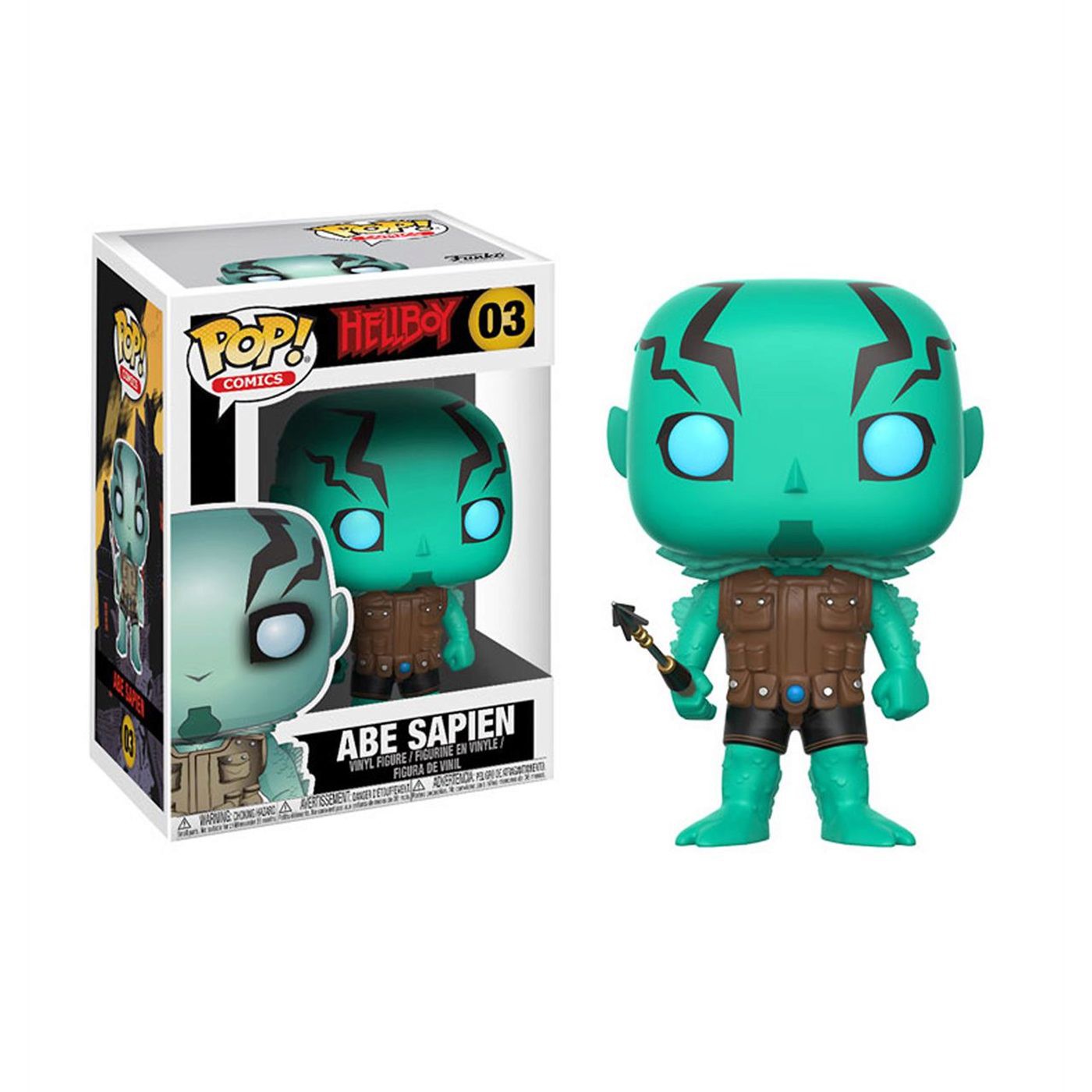 Hellboy Abe Sapien Funko Pop! Comics Vinyl Figure