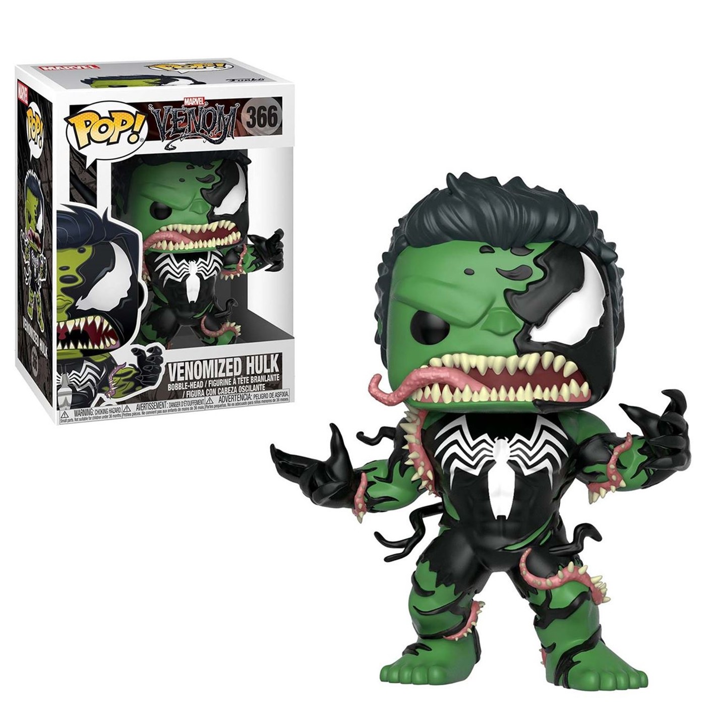 Venom Hulk Funko Pop Bobble Head
