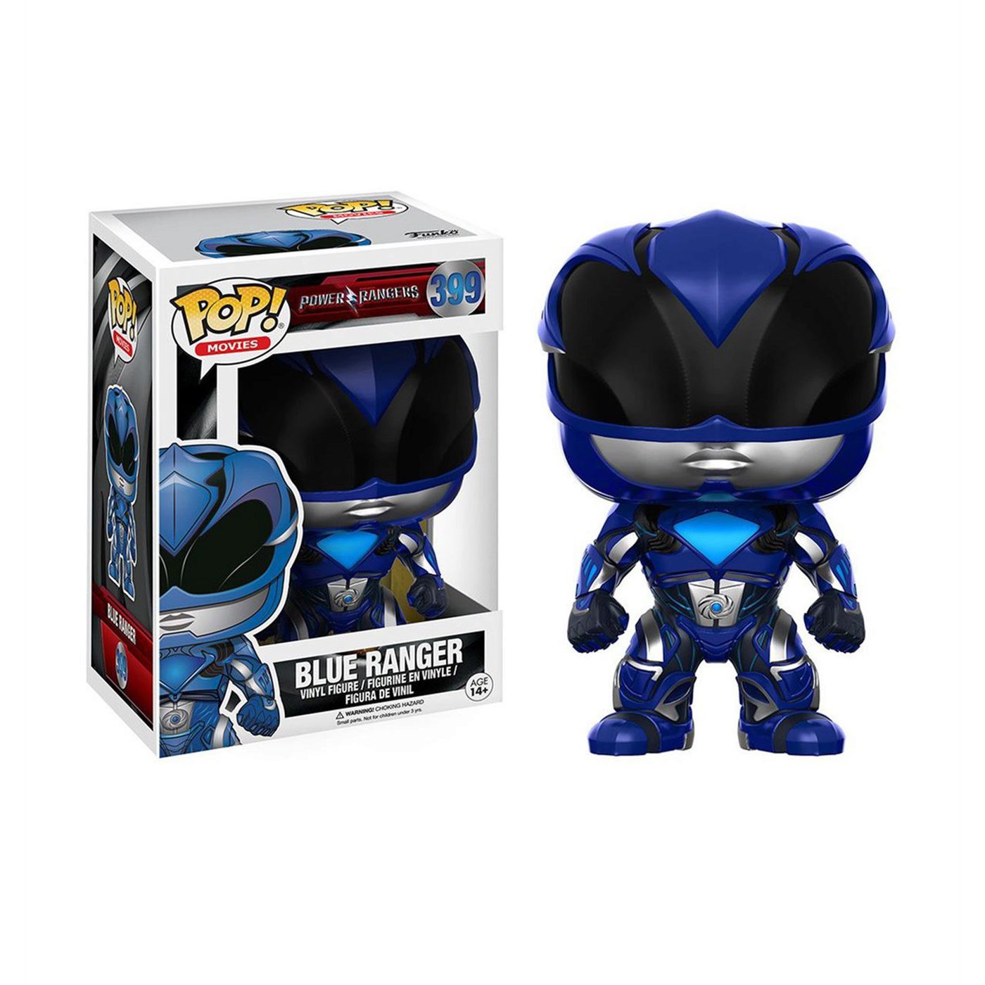 Power Rangers Movie Blue Ranger Funko Pop Vinyl Figure