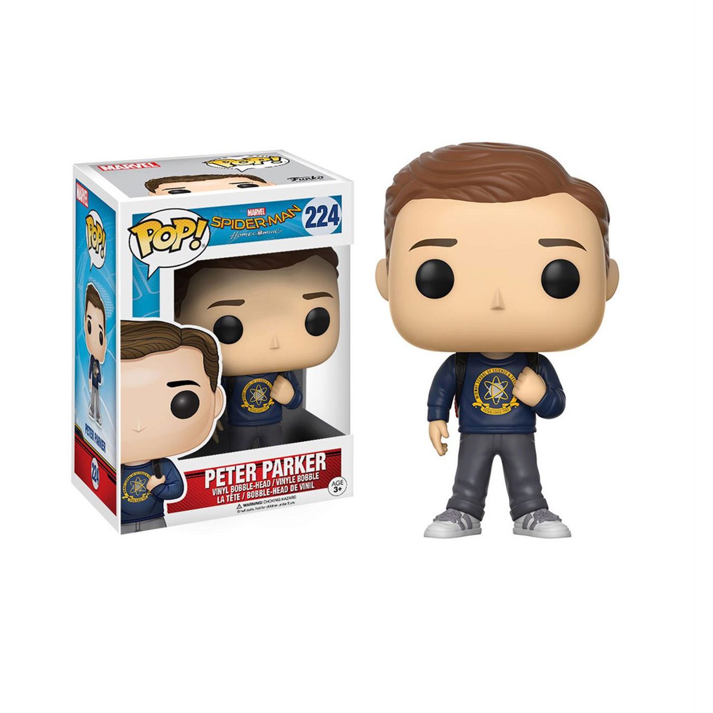 Spider-Man Homecoming Peter Parker Funko Bobble Head