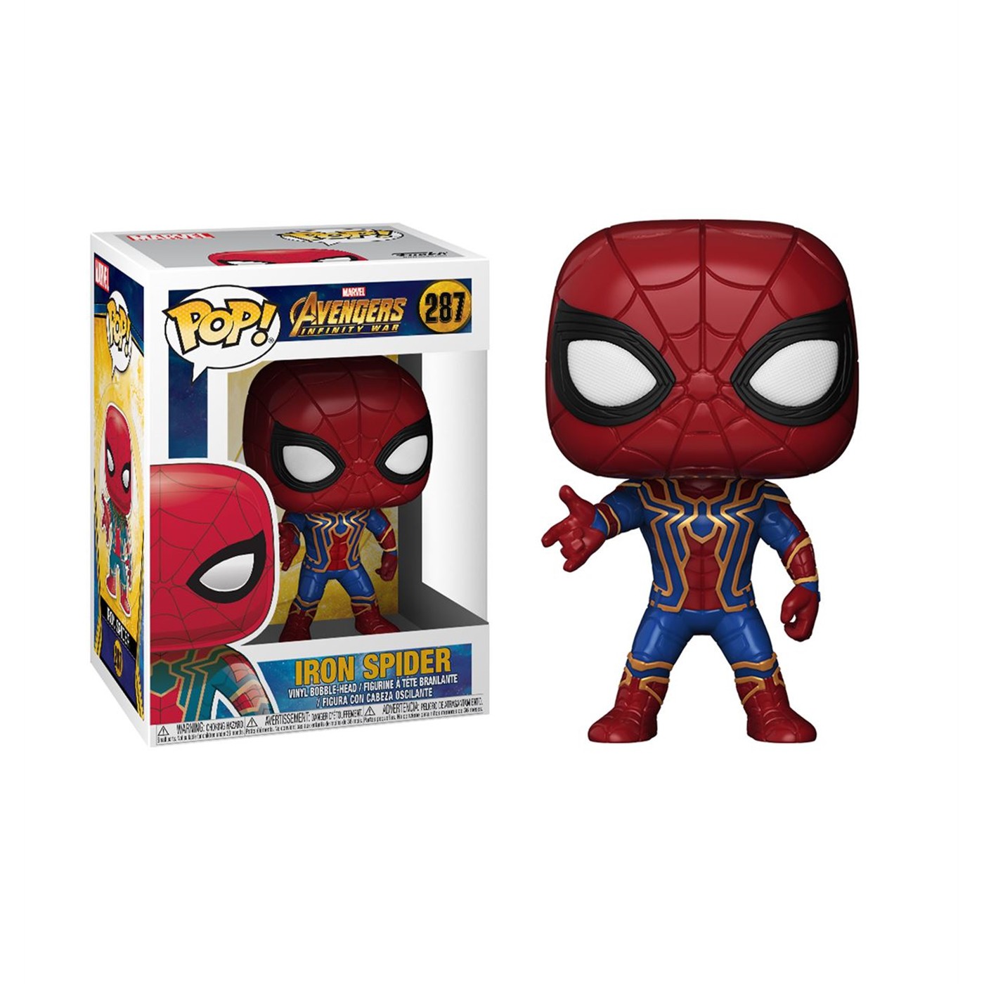Infinity War Iron Spider Funko Pop Bobble Head