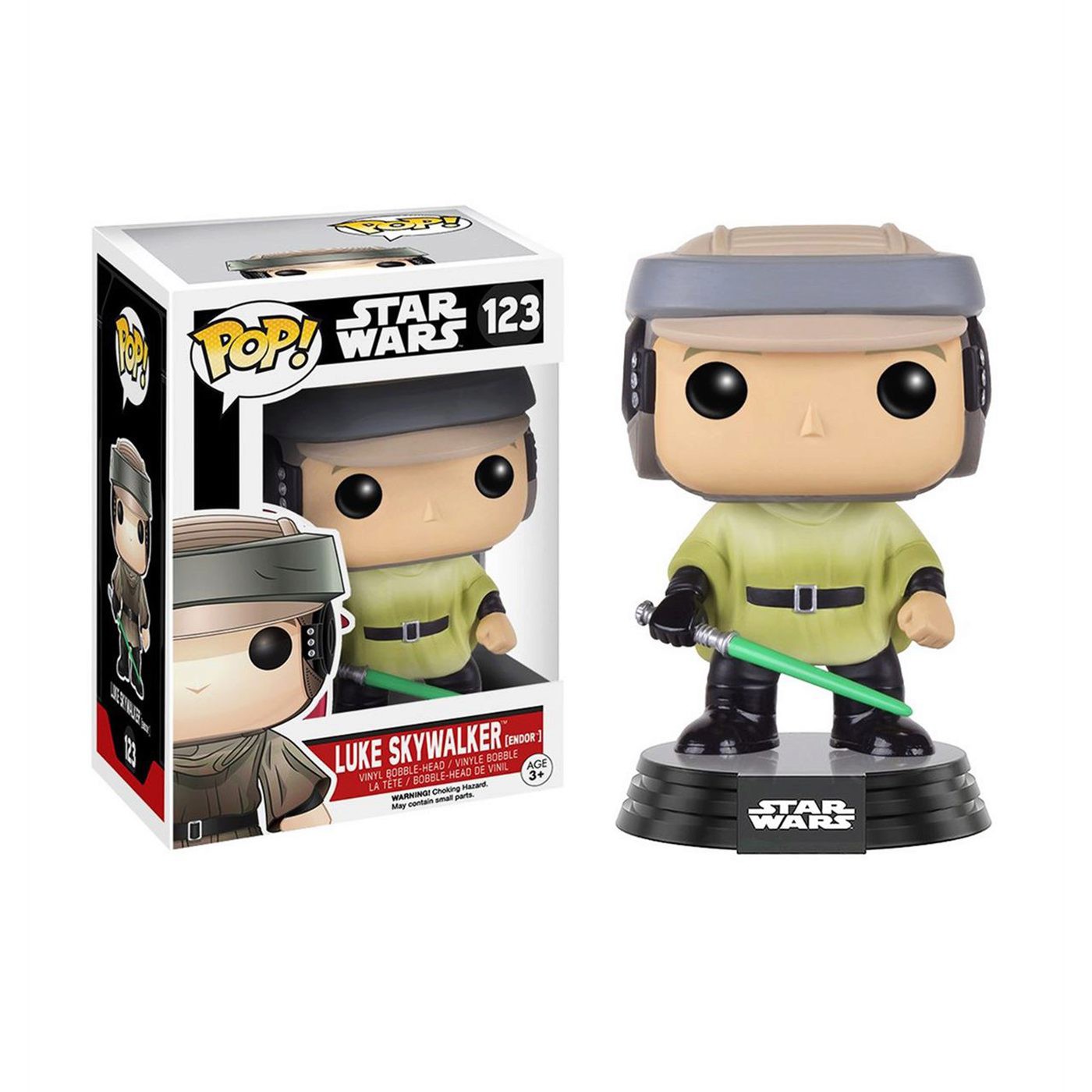 Star Wars Endor Luke Funko Pop Vinyl Bobble Head