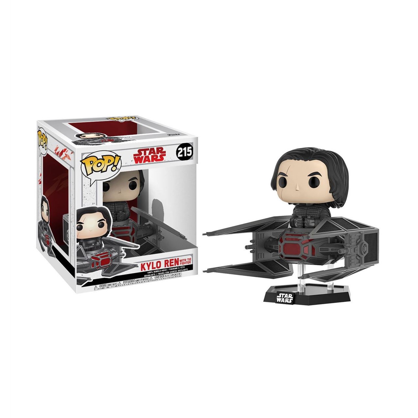 Star Wars Last Jedi Kylo Ren in TIE Fighter Funko Pop